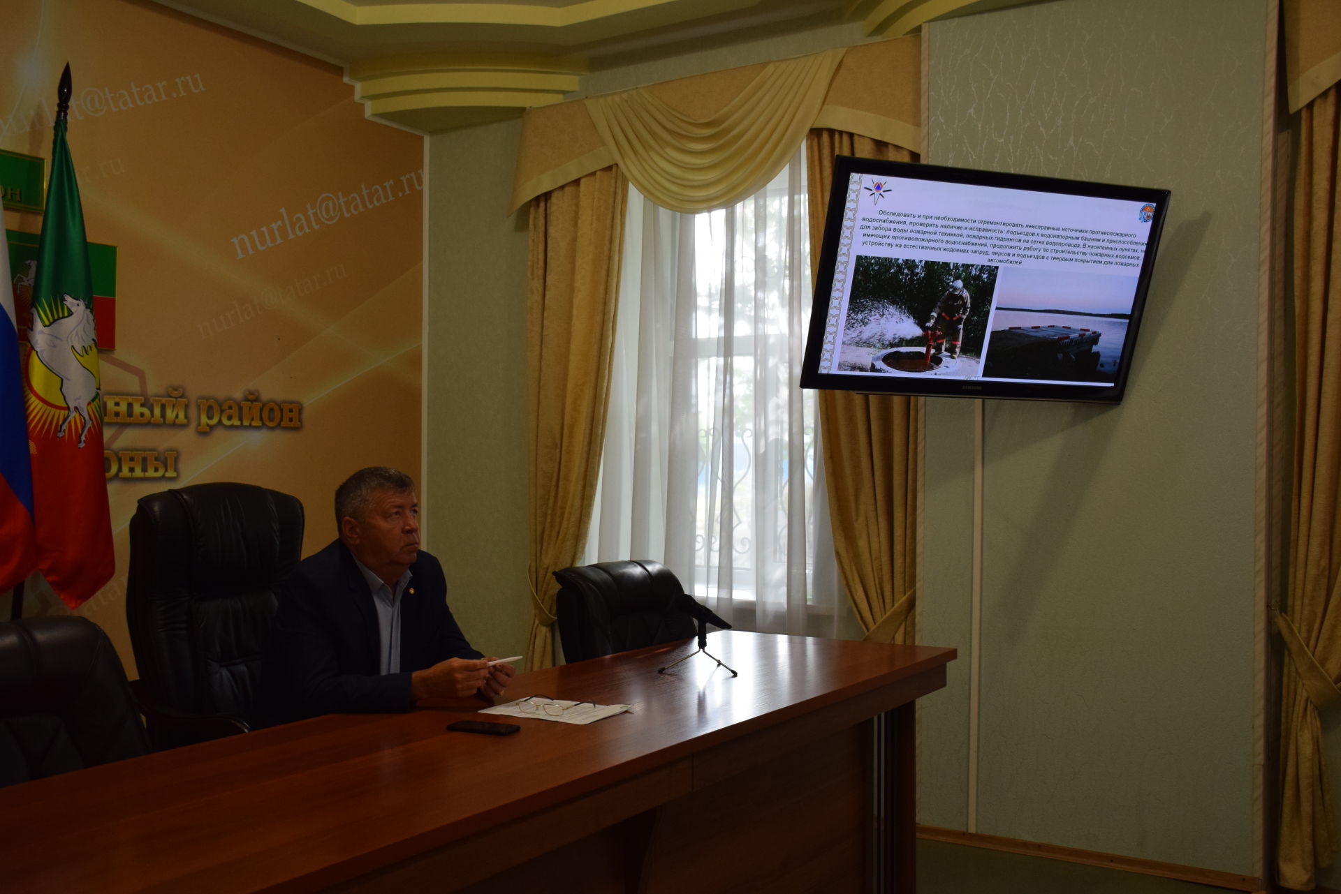 Рекомендовано обновить противопожарные минерализованные полосы в селах Нурлатского района