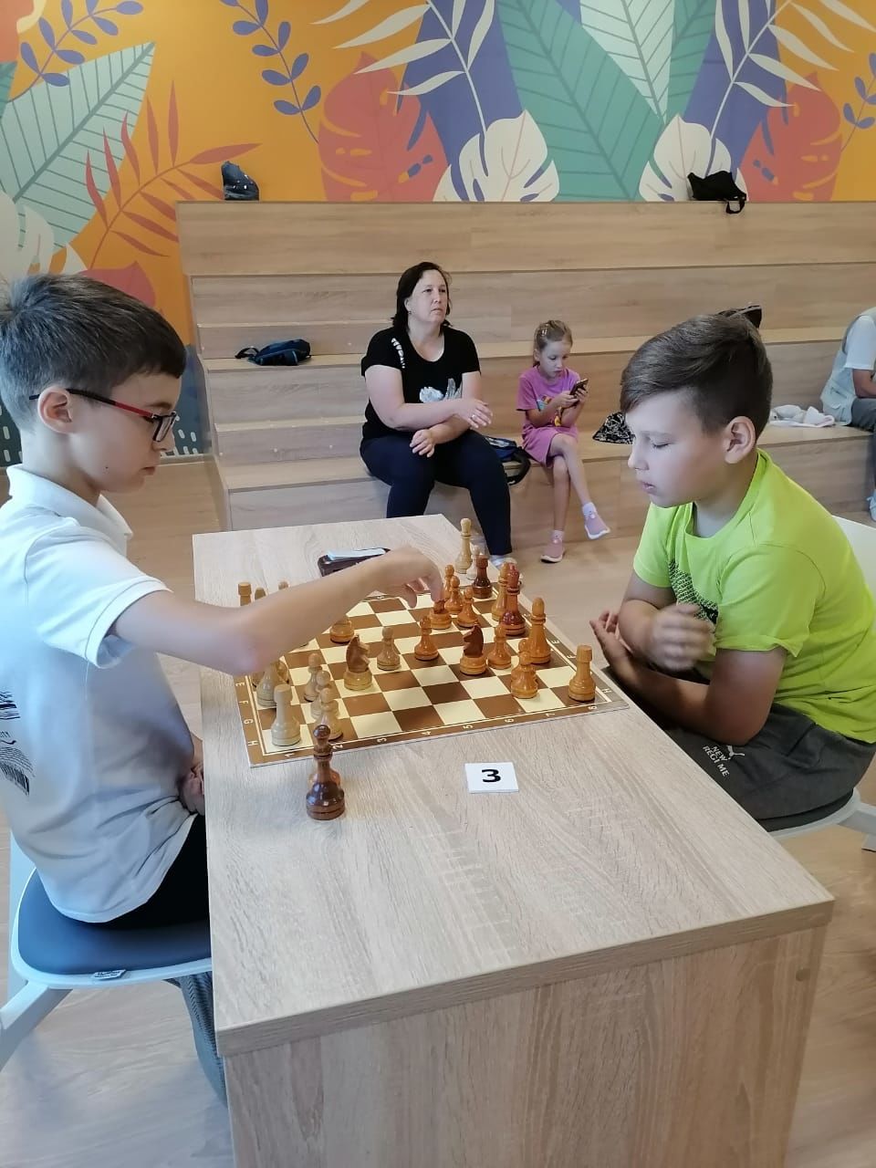 В Нурлате прошел турнир среди юных любителей шахмат