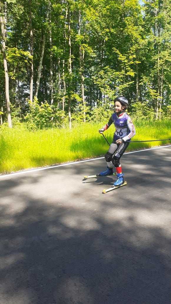 Нурлатские спортсмены приняли участие в гонках на лыжероллерах