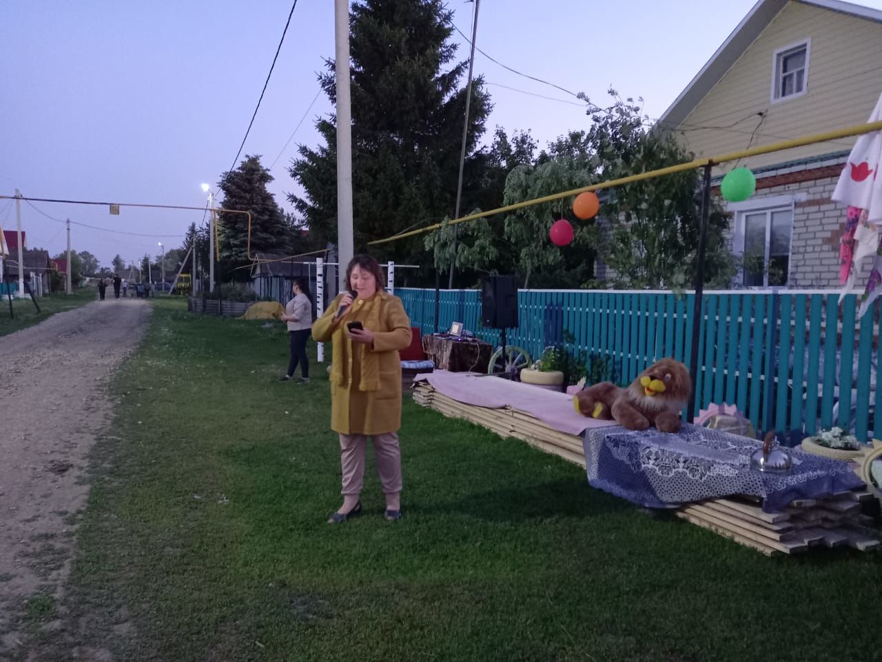 В Степном Озере Нурлатского района возобновили вечерние уличные посиделки