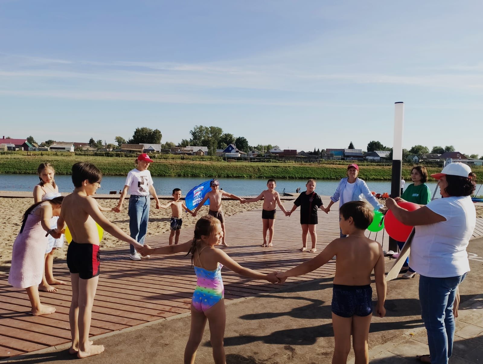 В ландшафтном парке "Кондурча" прошло спортивное мероприятие для детей