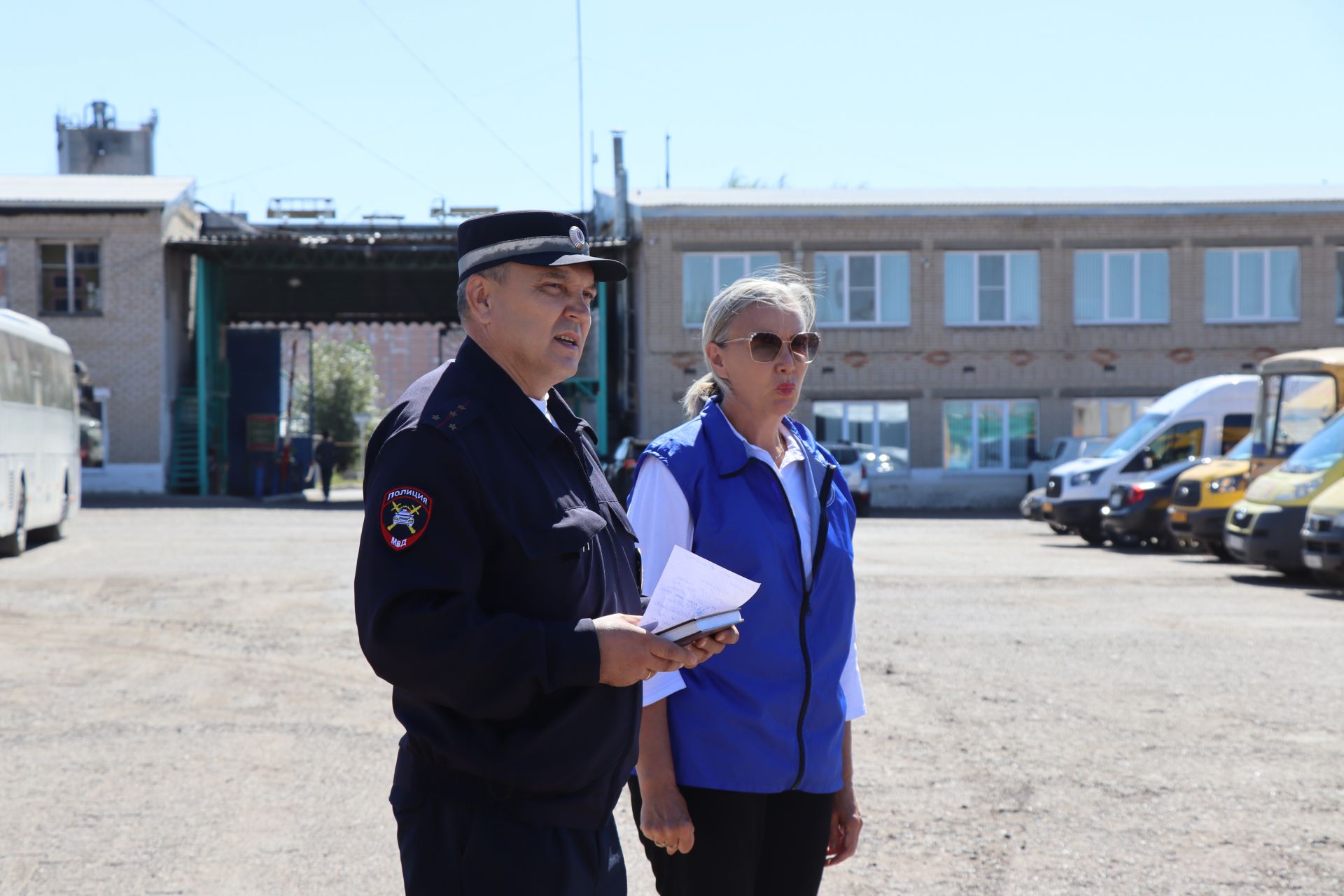 В Нурлате перед началом учебного года проверяют школьные автобусы