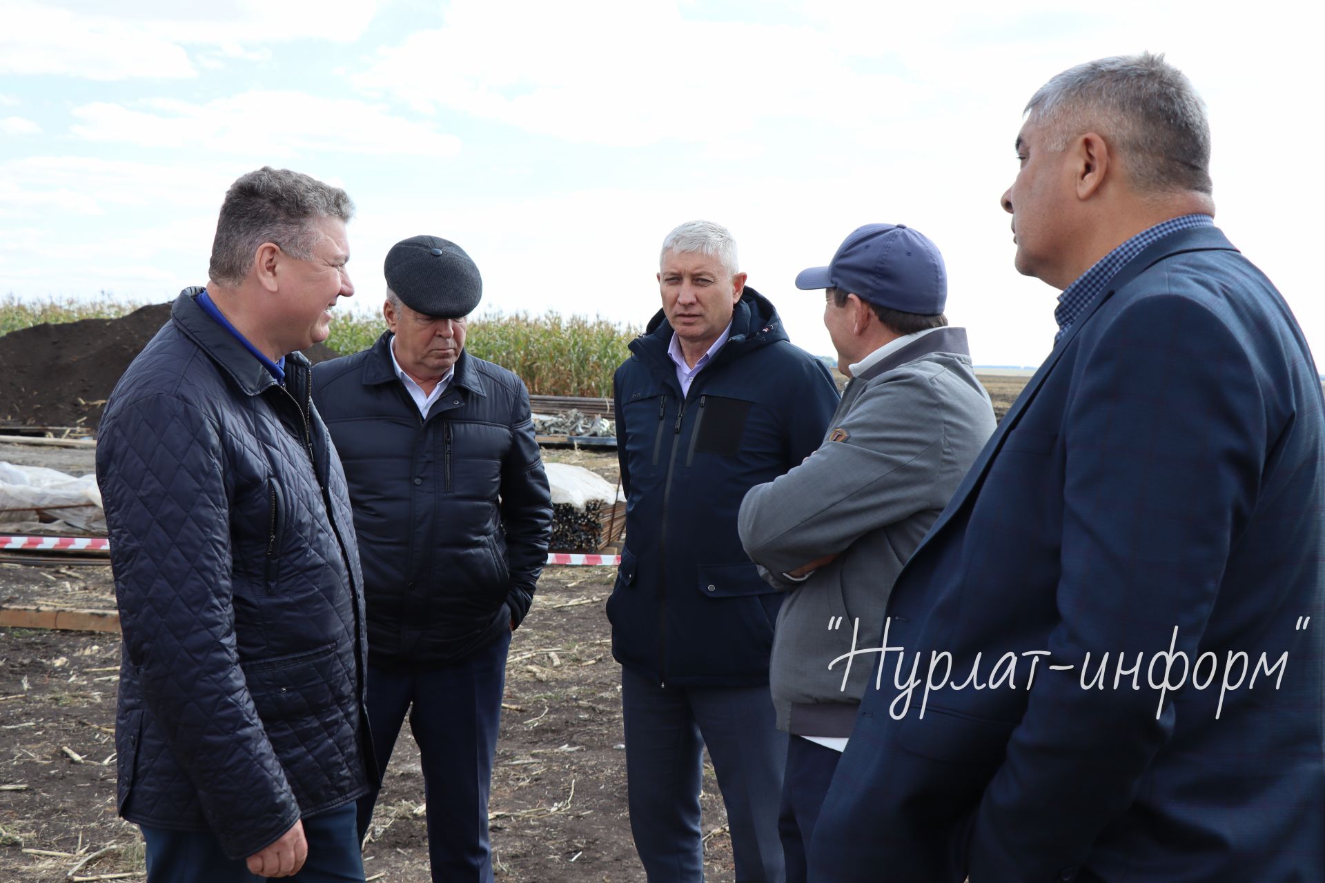 В Нурлате с ходом строительства нового водовода ознакомился Джаудат Миннахметов