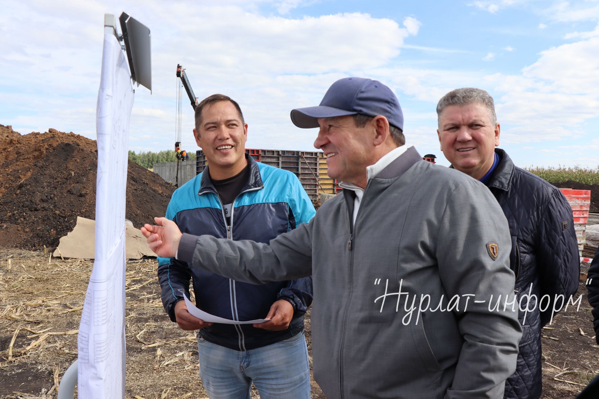 В Нурлате с ходом строительства нового водовода ознакомился Джаудат Миннахметов