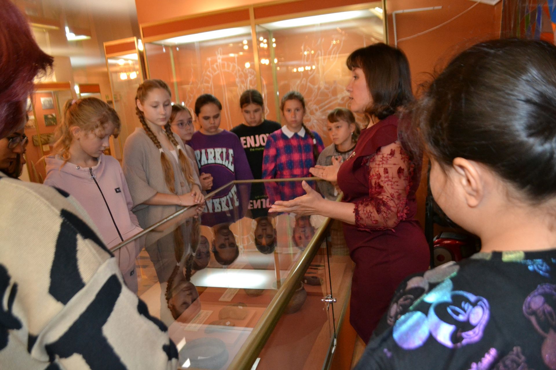 В Региональном музее истории Закамья и г. Нурлат провели экскурсию для детей