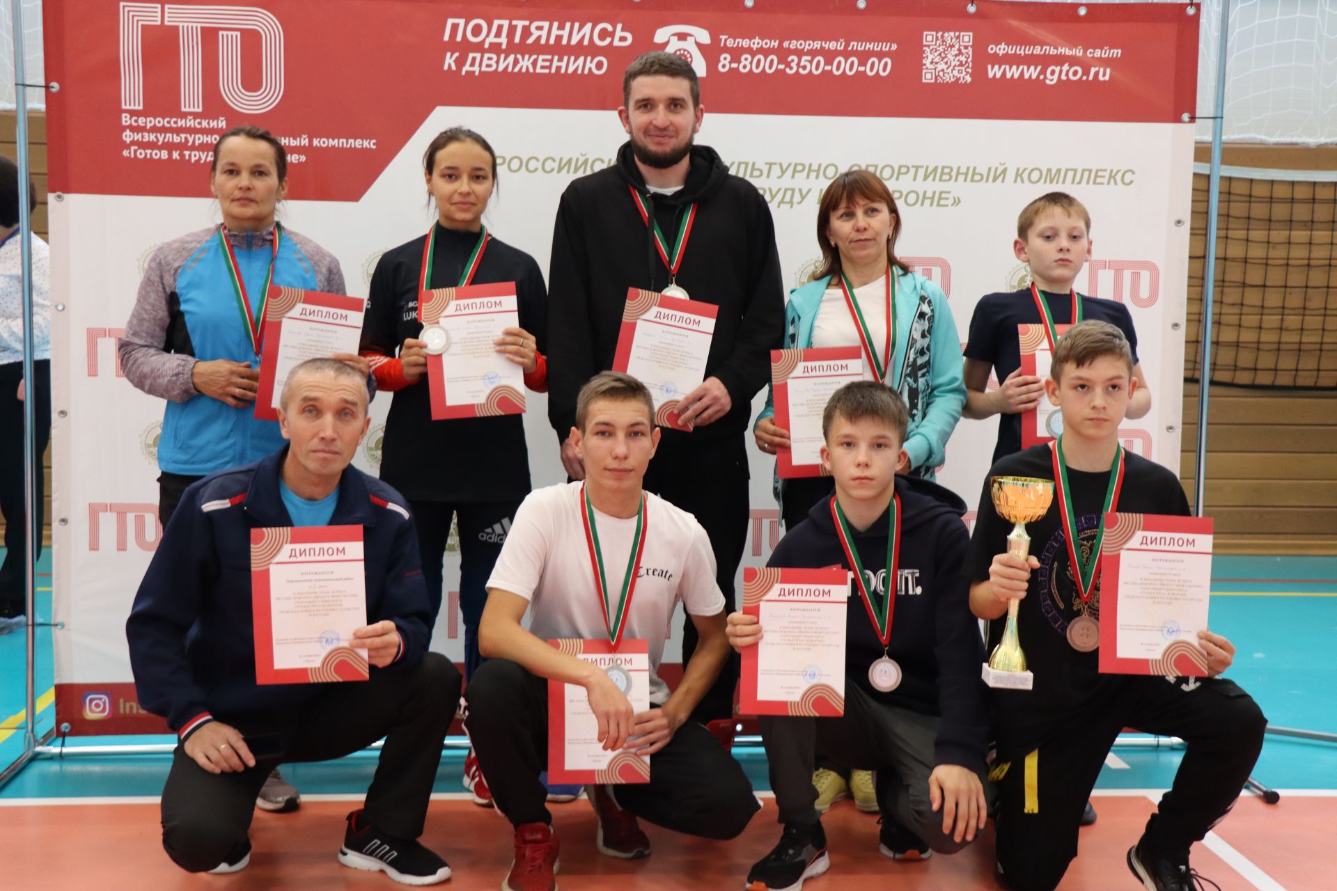 Команда Нурлатского района стала победителем зонального этапа Летнего фестиваля ГТО