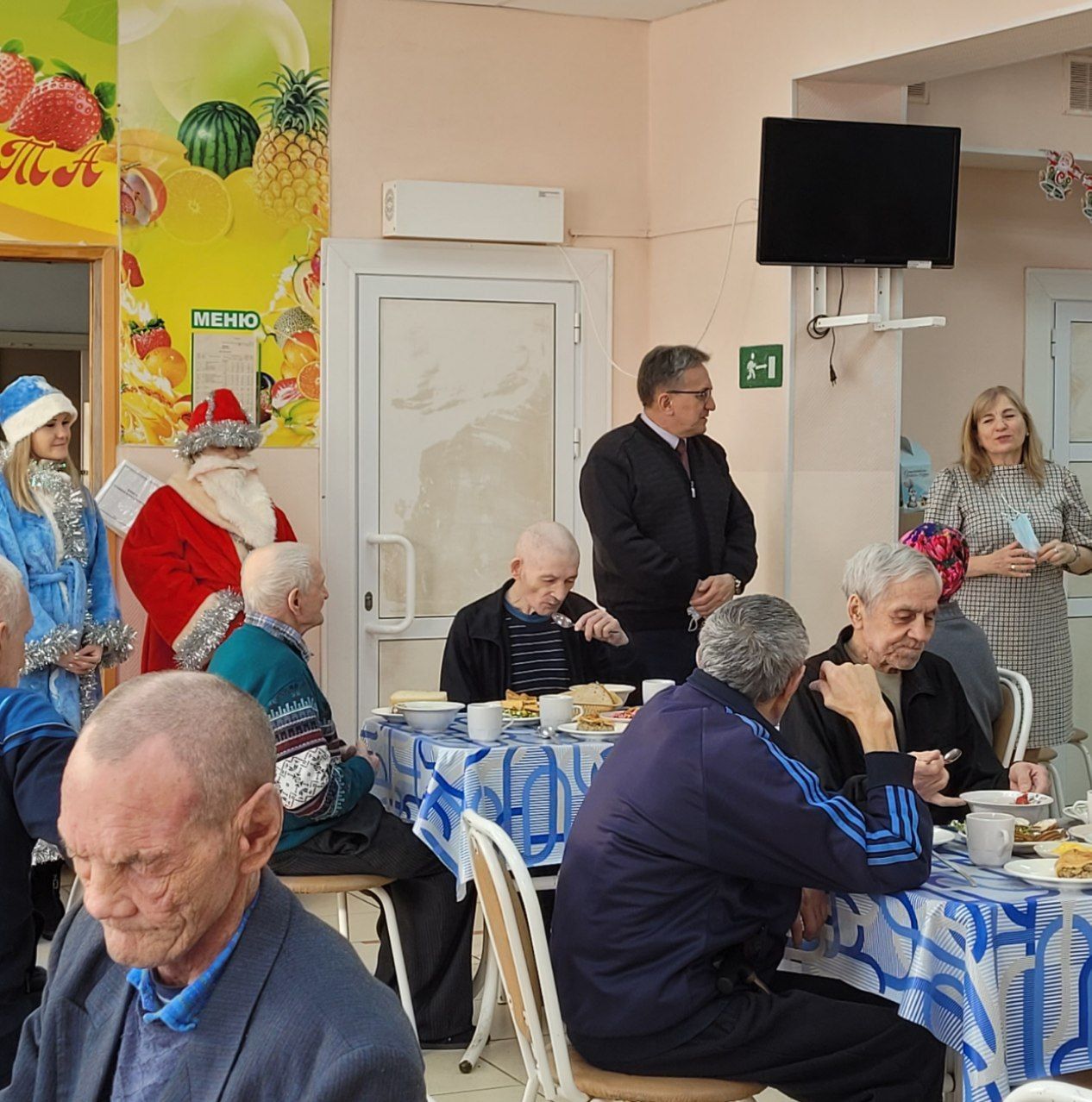 В Нурлатском дом – интернате для престарелых и инвалидов отметили Старый Новый год