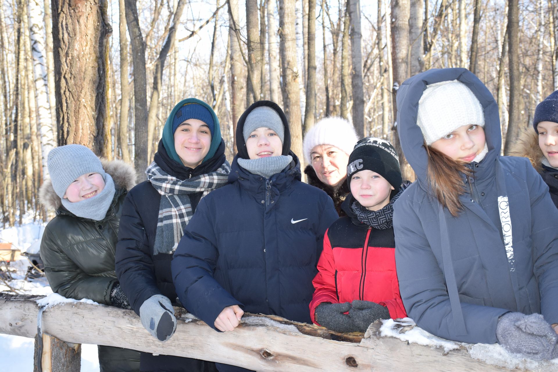 Для учащихся Нурлатской гимназии провели экоурок в лесу