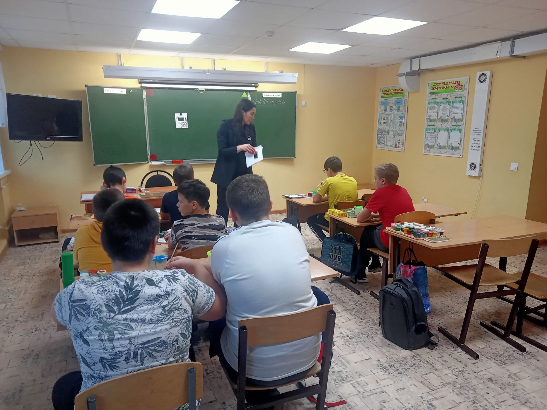 Для воспитанников Нурлатской школы-интернат для детей с ОВЗ провели мастер-класс