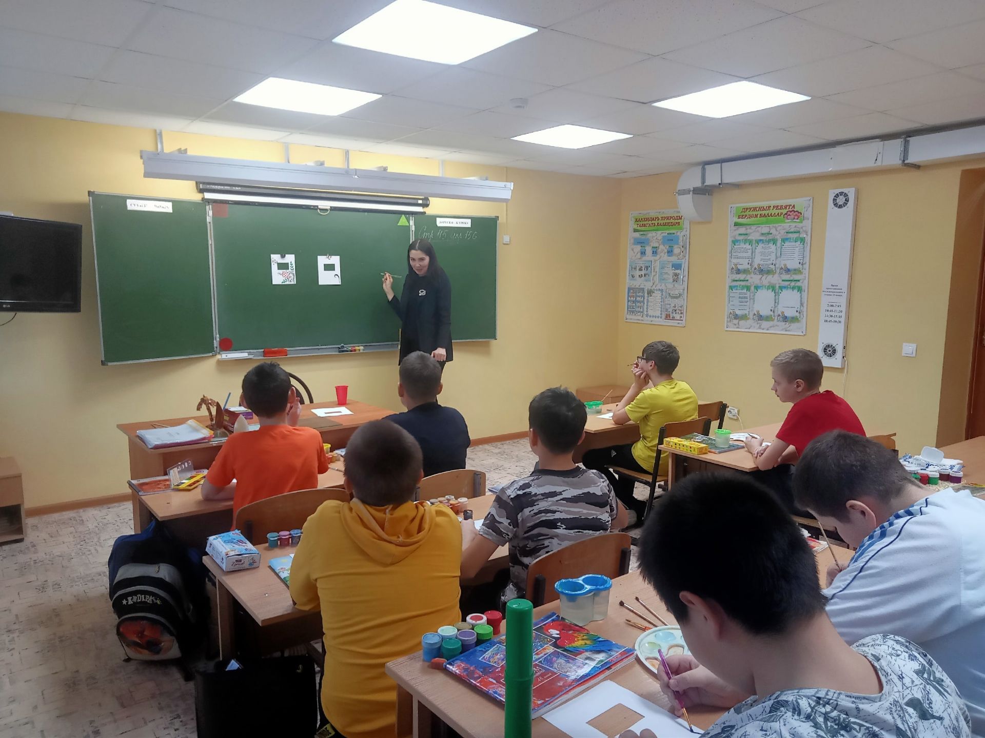 Для воспитанников Нурлатской школы-интернат для детей с ОВЗ провели мастер-класс