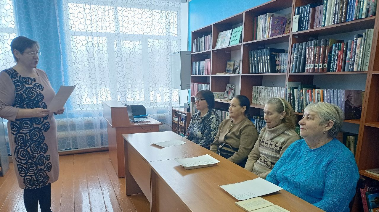 Жители деревни Вишневая Поляна приняли участие на литературном мероприятии