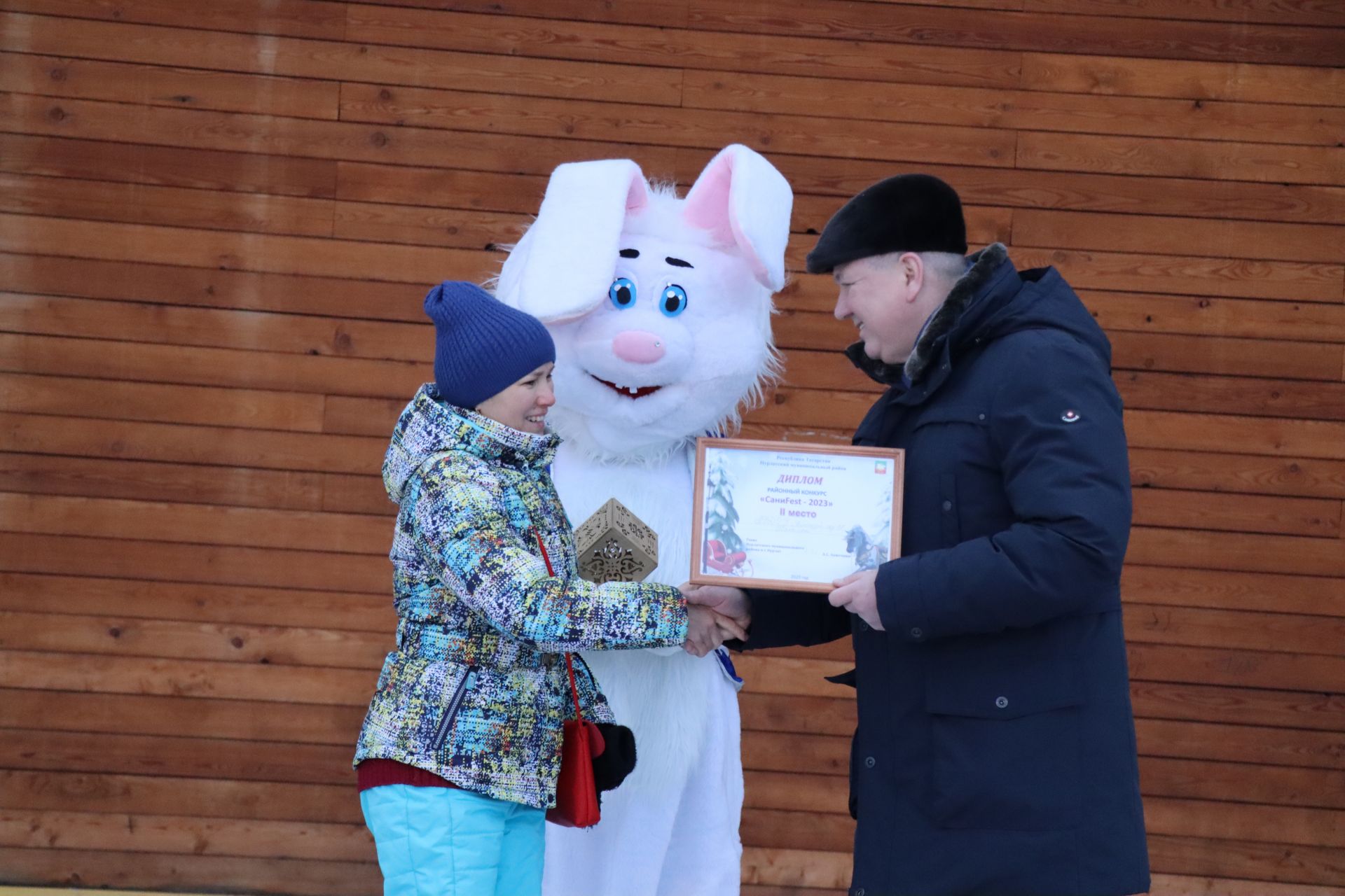 В Нурлате с размахом прошел фестиваль креативных санок «СаниFest»