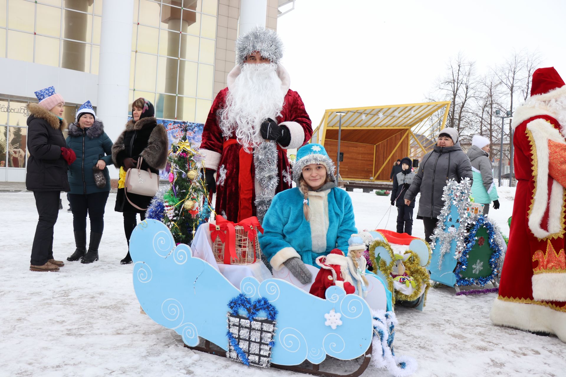 В Нурлате с размахом прошел фестиваль креативных санок «СаниFest»