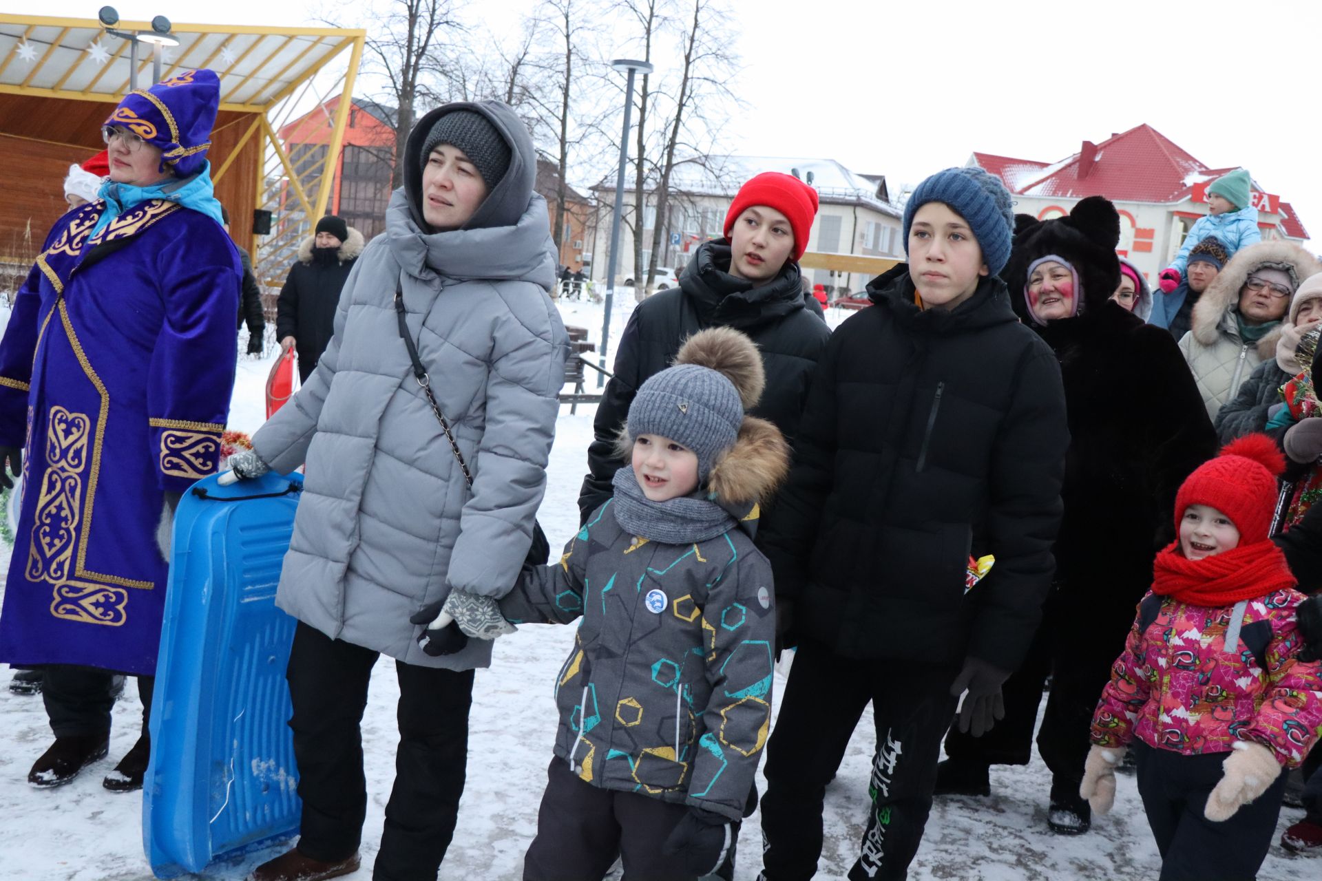 В Нурлате с размахом прошел фестиваль креативных санок «СаниFest»