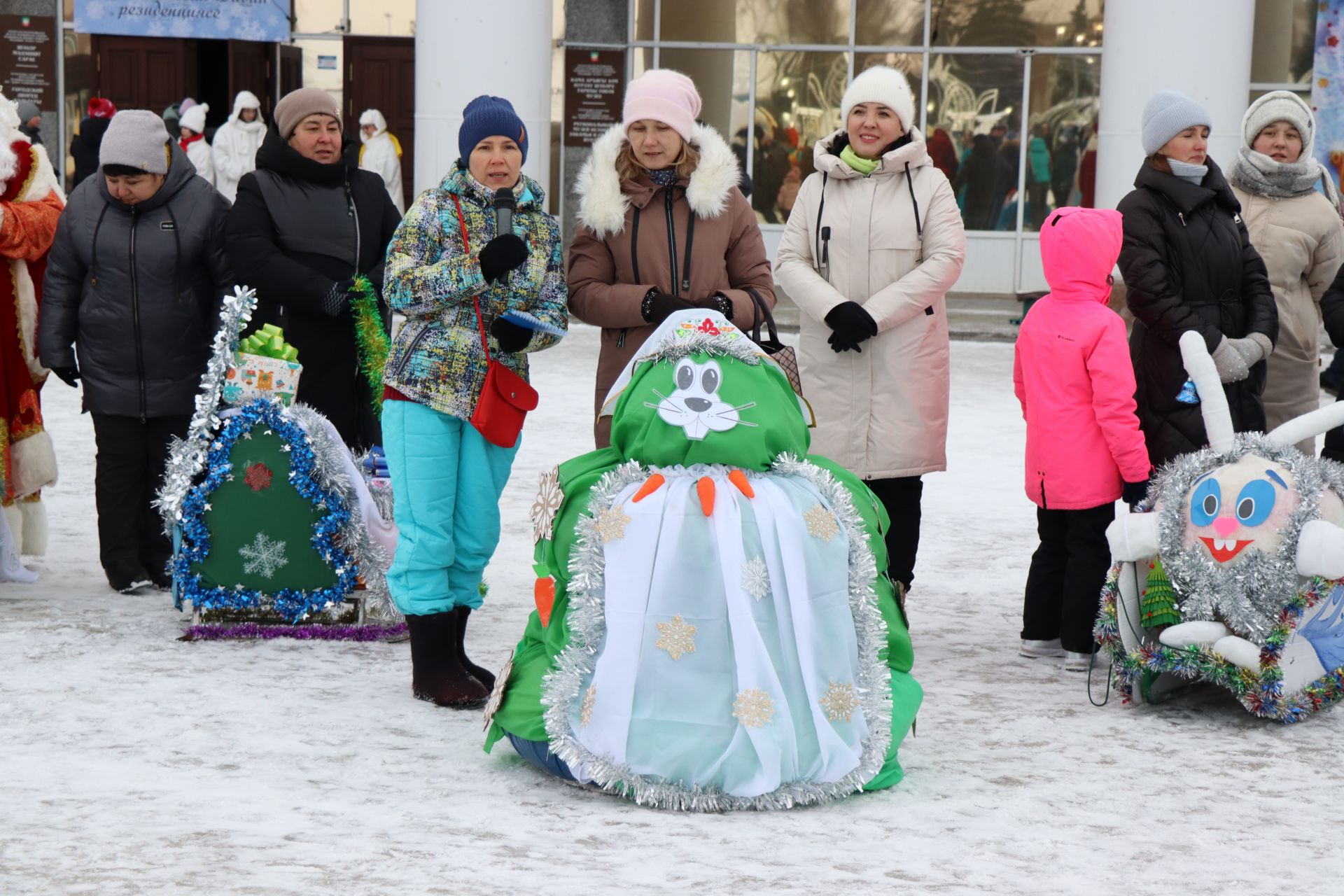 В Нурлате с размахом прошел фестиваль креативных санок «СаниFest»