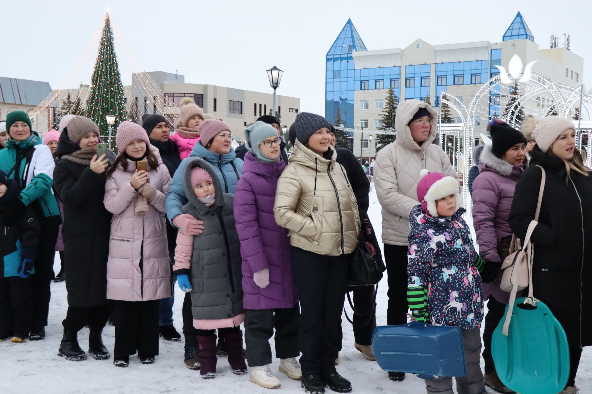 В Нурлате с размахом прошел фестиваль креативных санок «СаниFest»