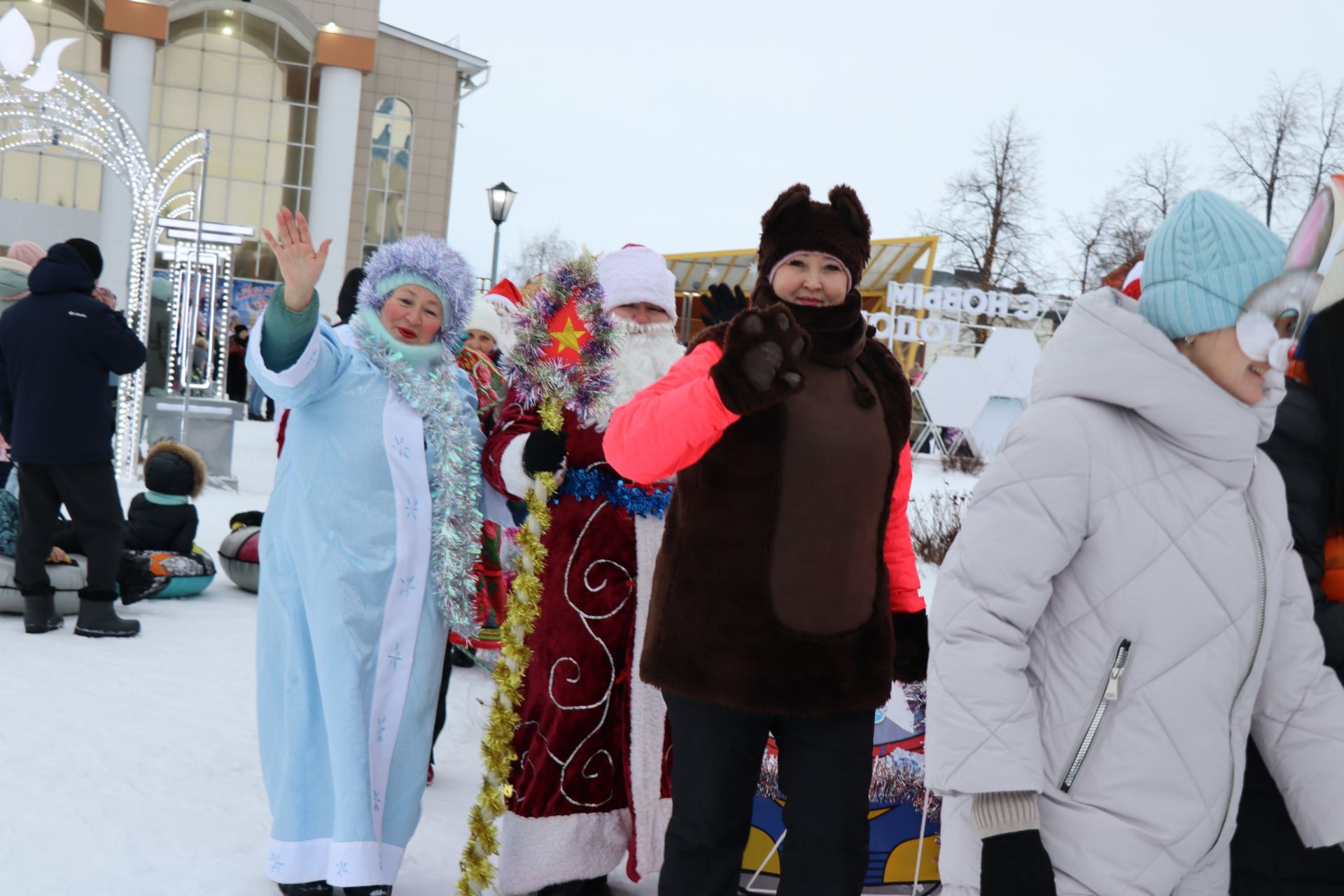 В Нурлате с размахом прошел фестиваль креативных санок «СаниFest»