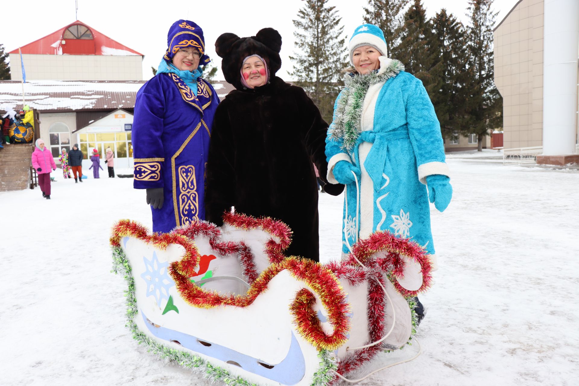 В Нурлате с размахом прошел фестиваль креативных санок «СаниFest»