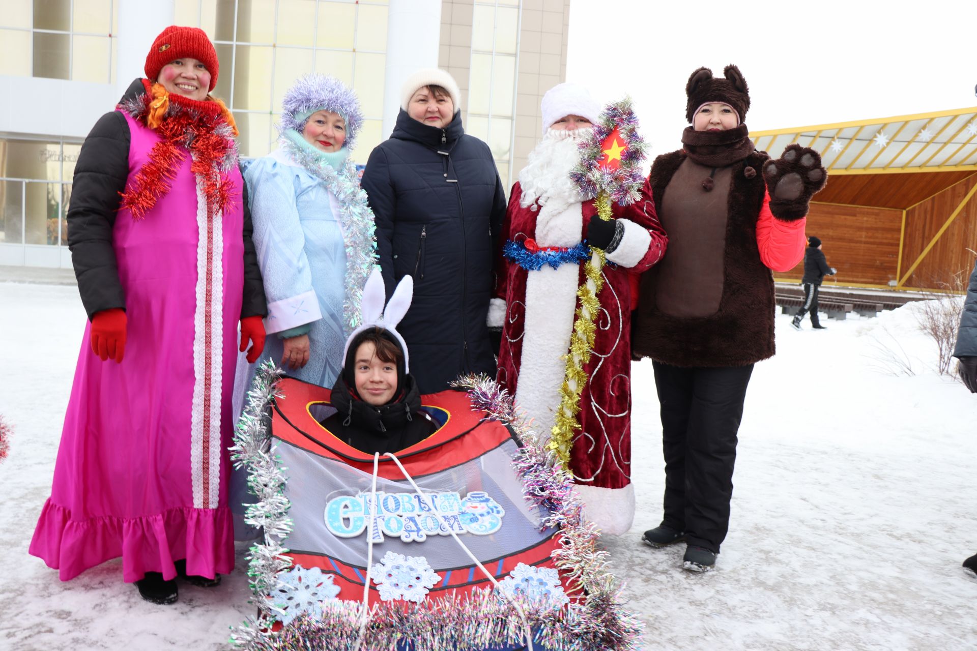 В Нурлате с размахом прошел фестиваль креативных санок «СаниFest»