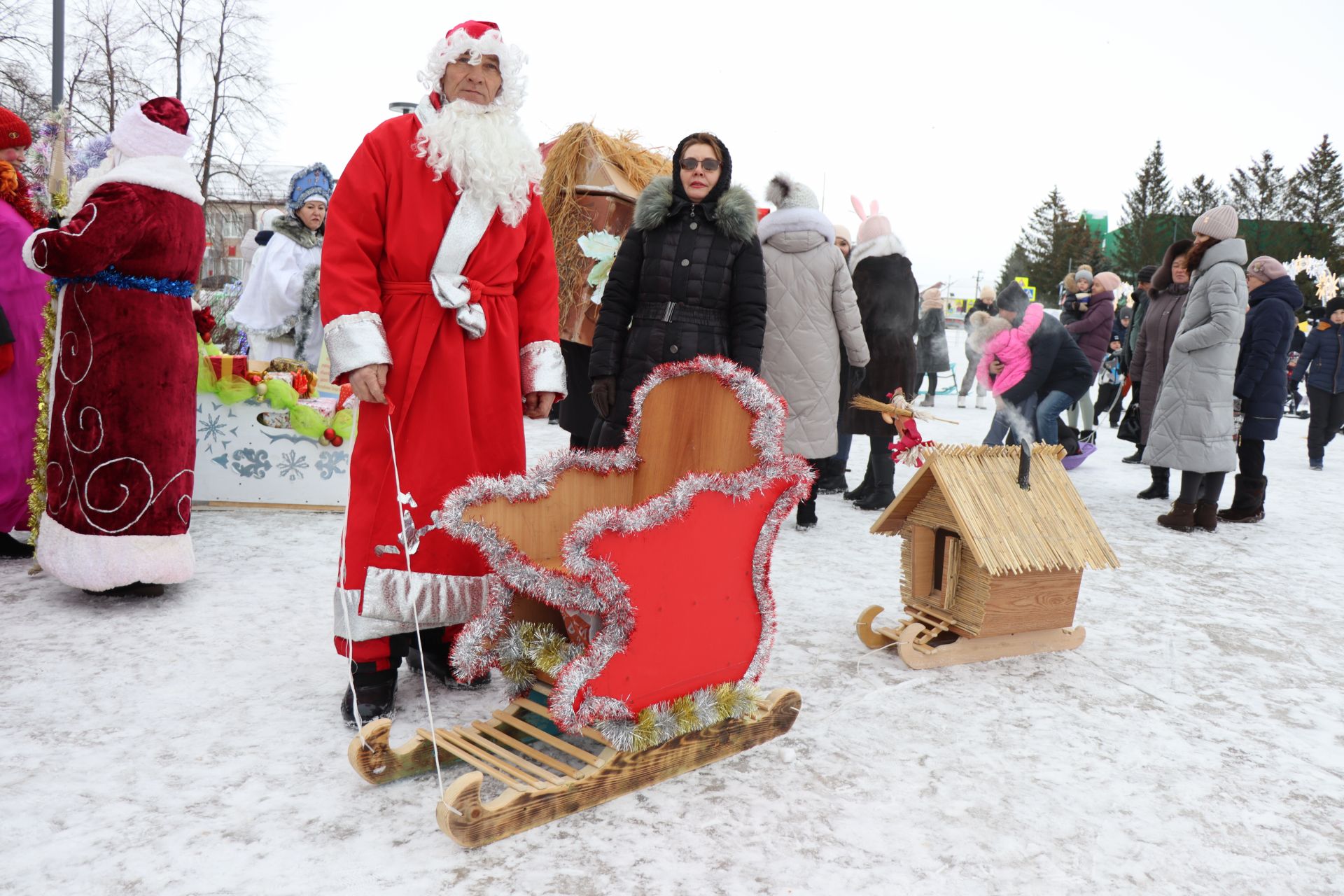 В Нурлате с размахом прошел фестиваль креативных санок «СаниFest»