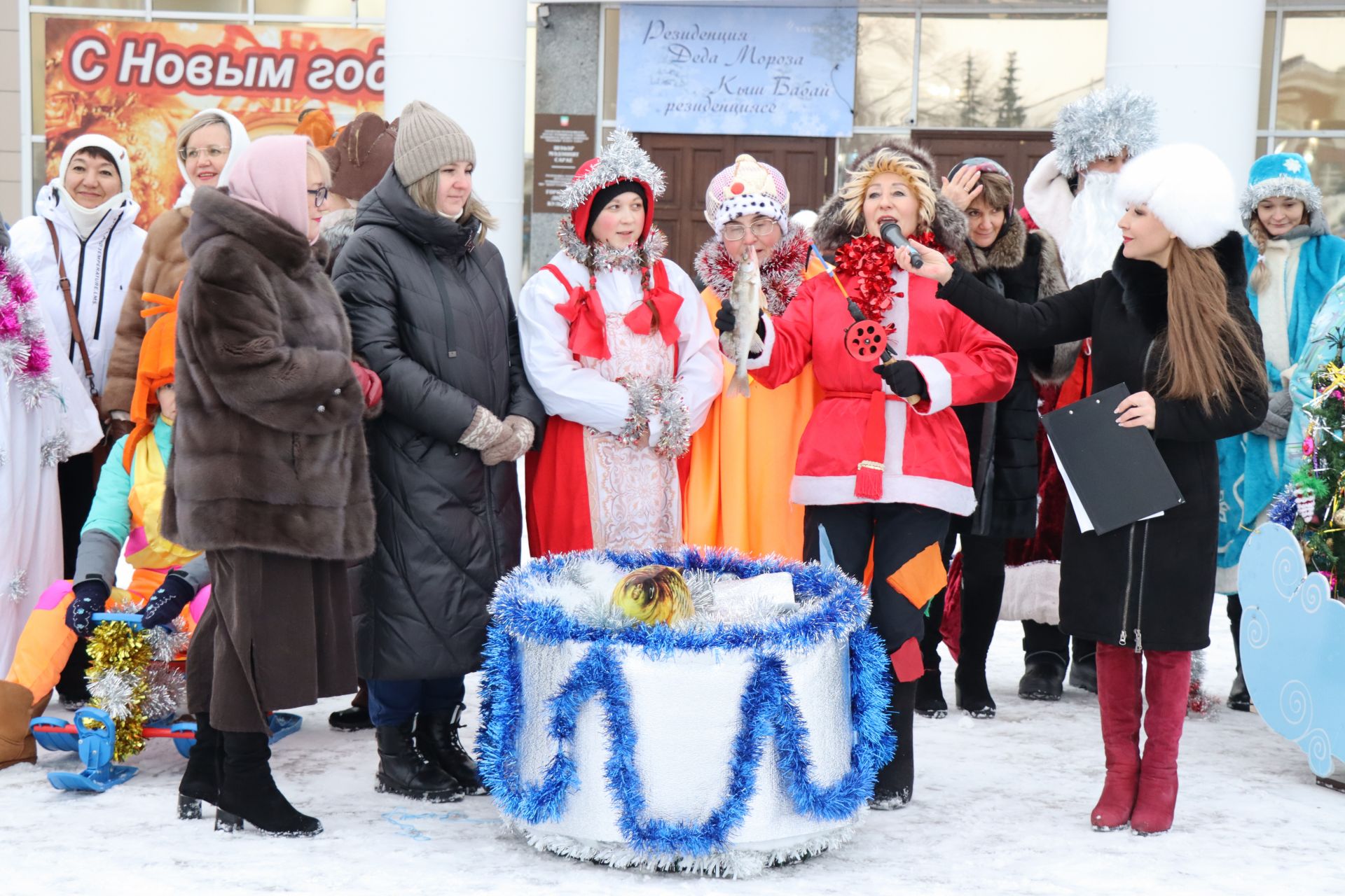 В Нурлате с размахом прошел фестиваль креативных санок «СаниFest»