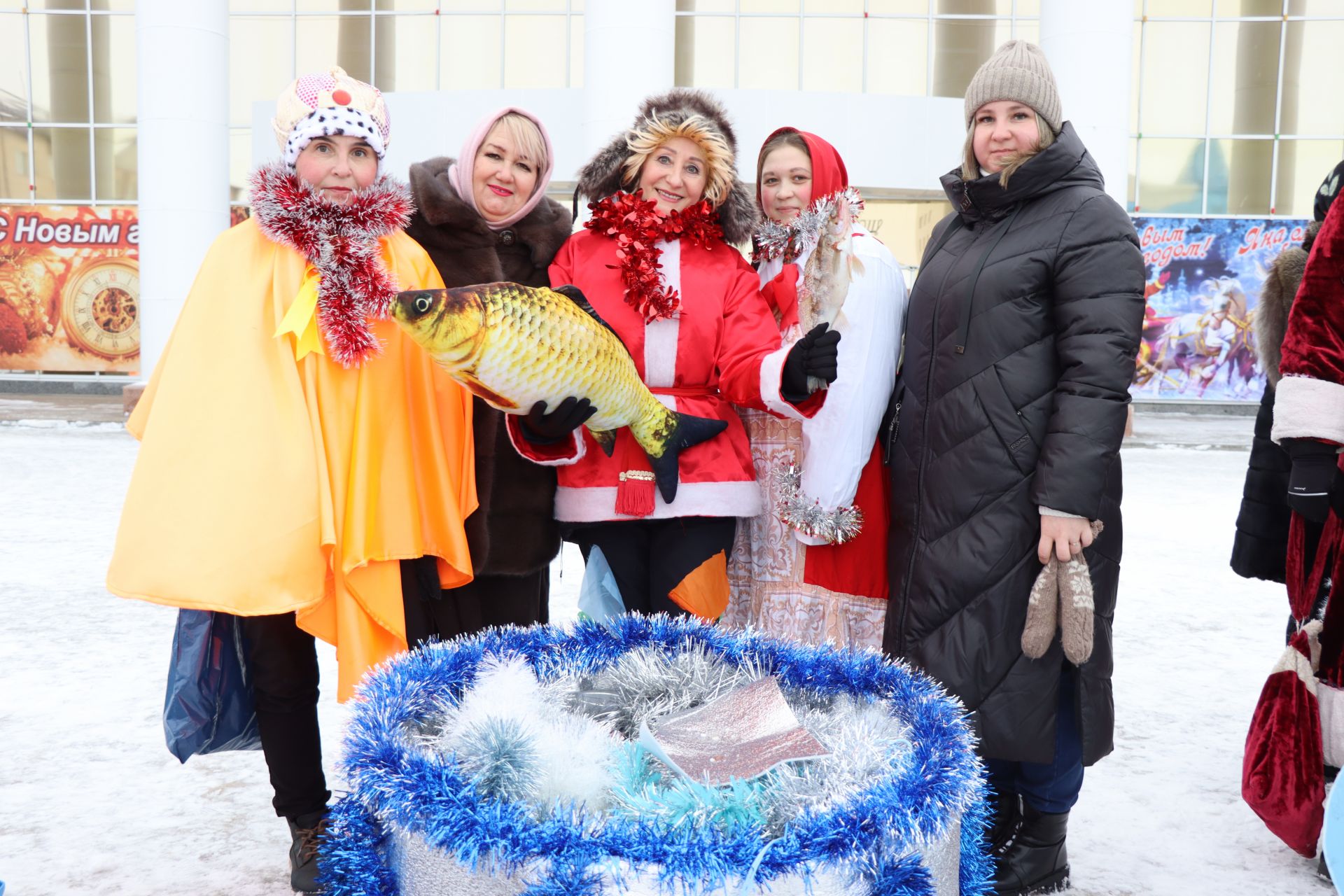 В Нурлате с размахом прошел фестиваль креативных санок «СаниFest»