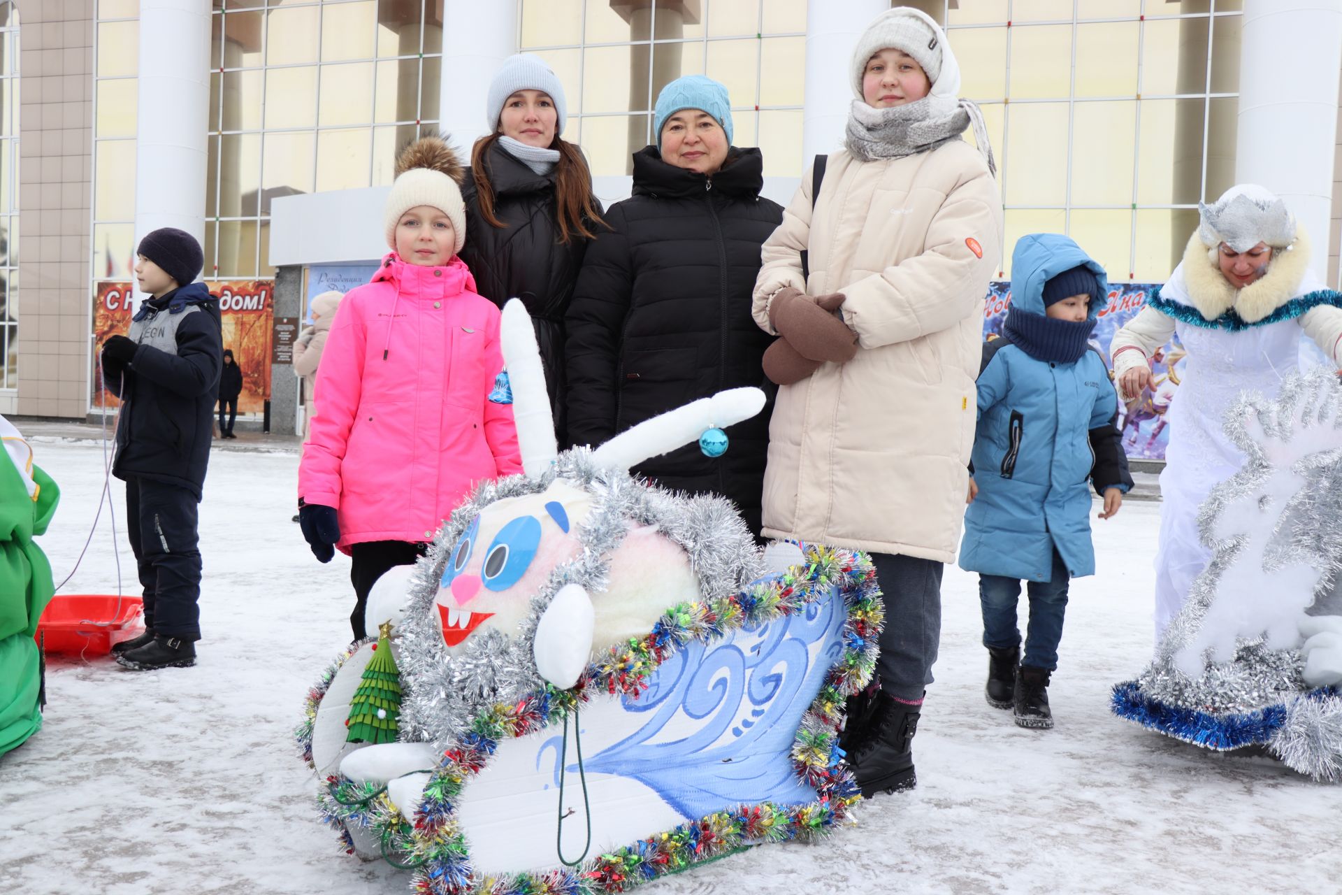 В Нурлате с размахом прошел фестиваль креативных санок «СаниFest»