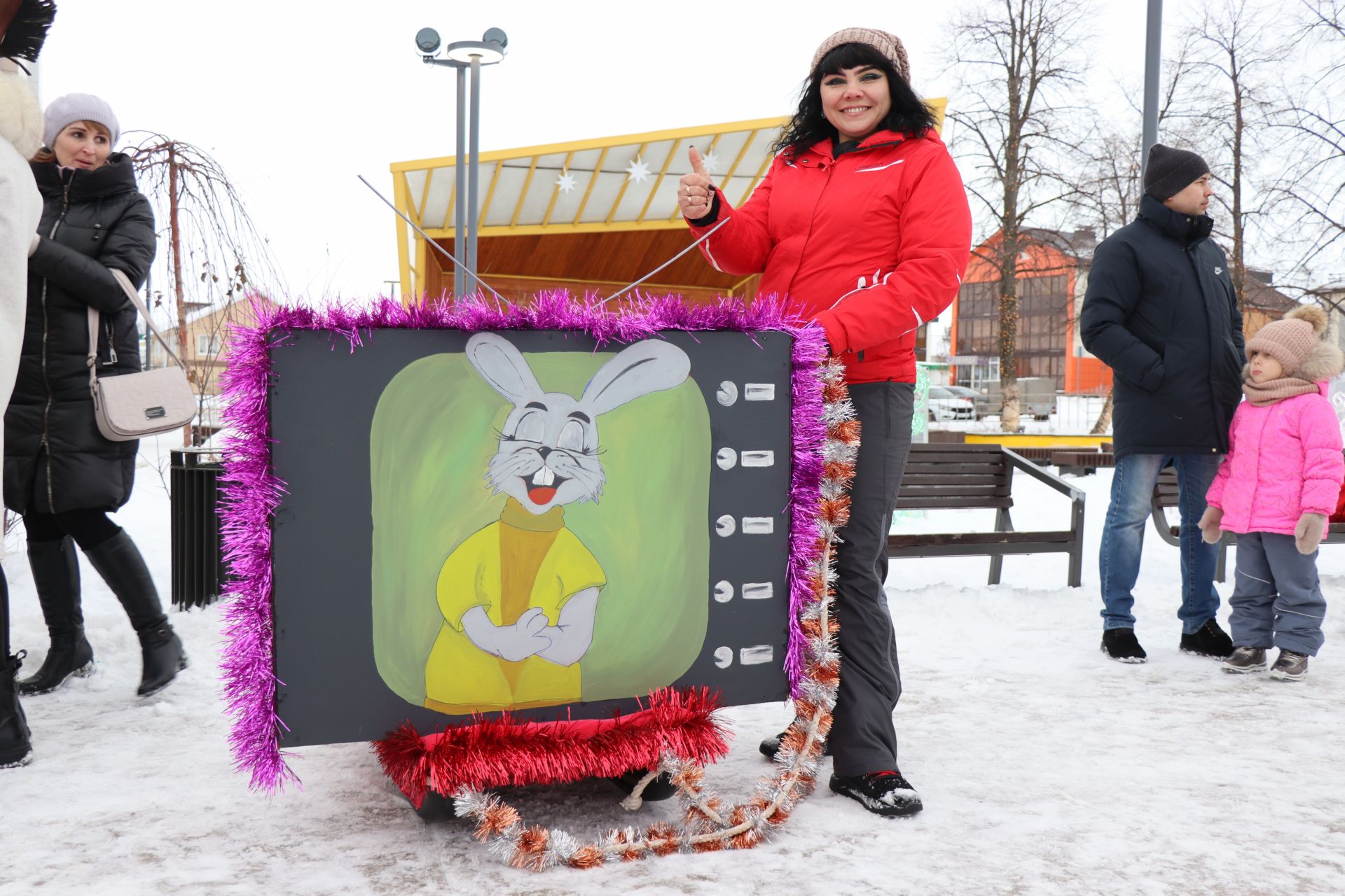 В Нурлате с размахом прошел фестиваль креативных санок «СаниFest»