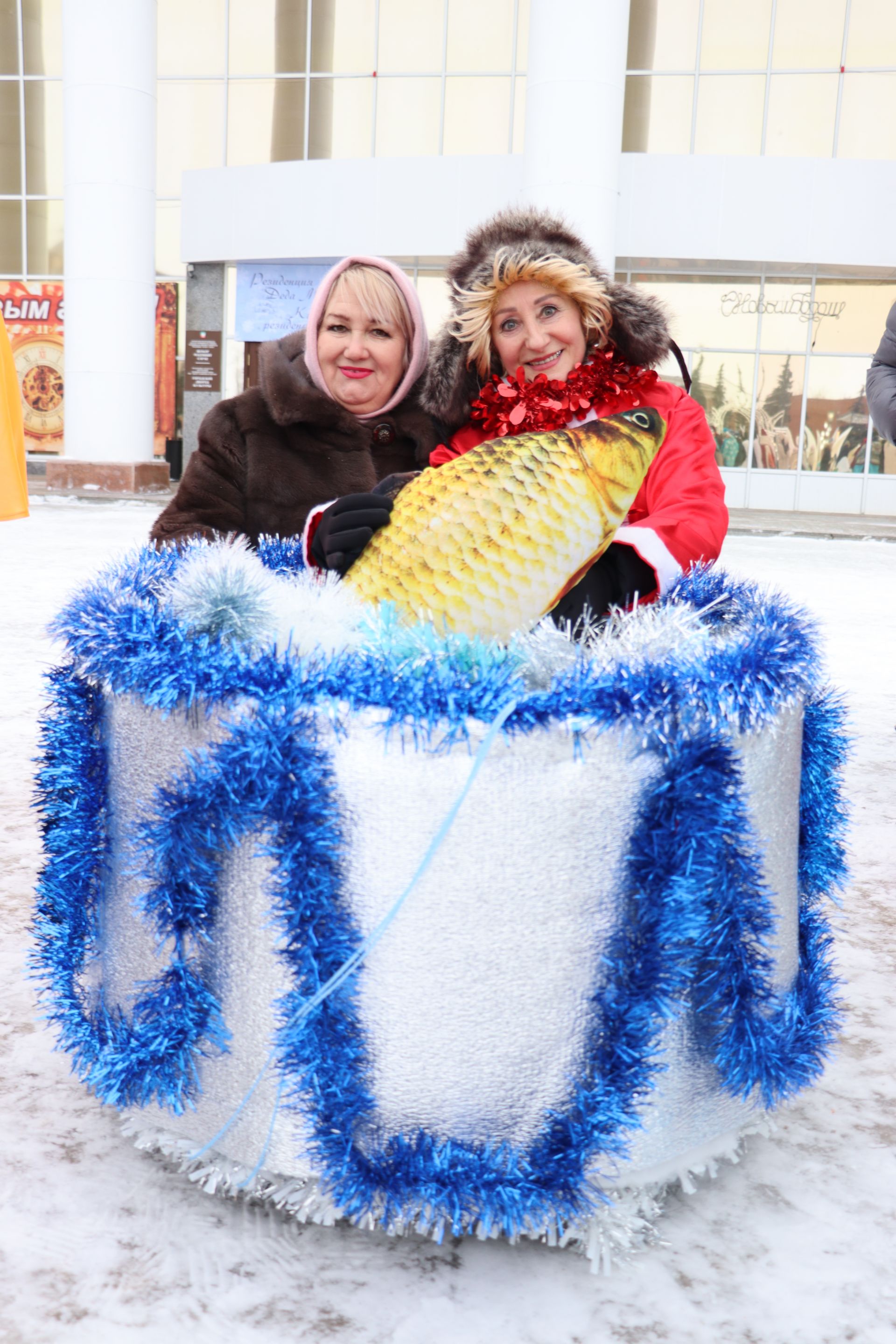 В Нурлате с размахом прошел фестиваль креативных санок «СаниFest»