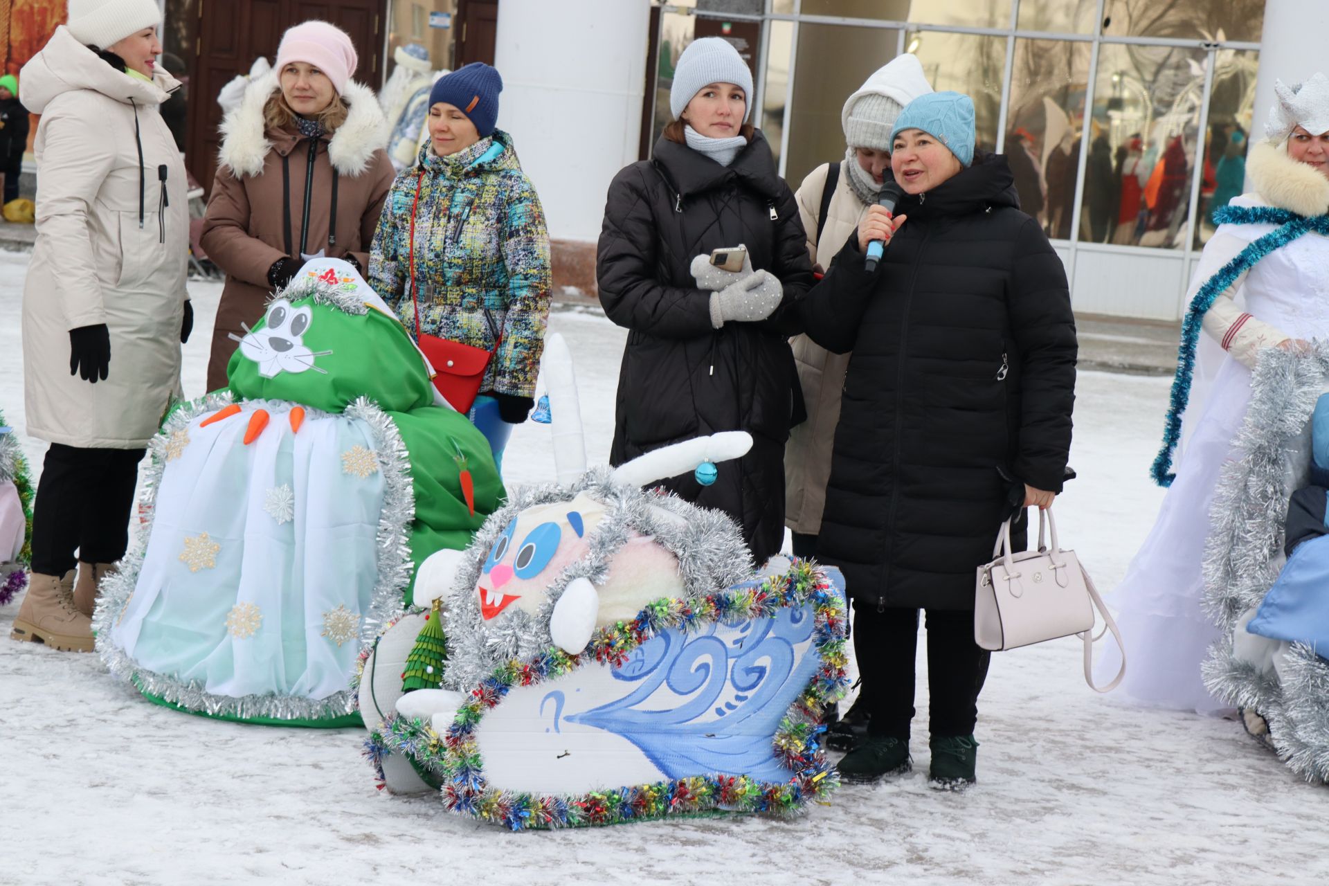 В Нурлате с размахом прошел фестиваль креативных санок «СаниFest»