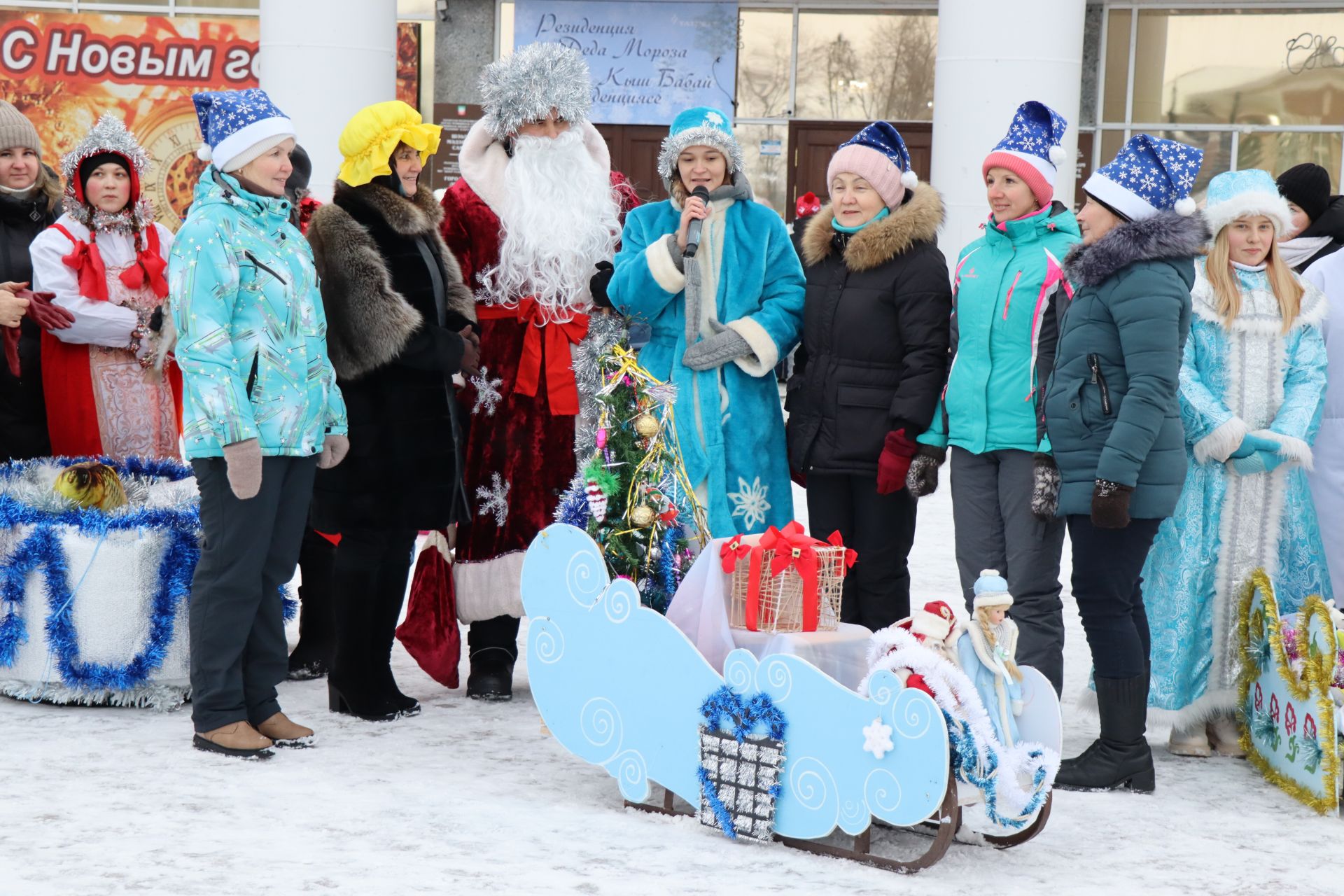 В Нурлате с размахом прошел фестиваль креативных санок «СаниFest»