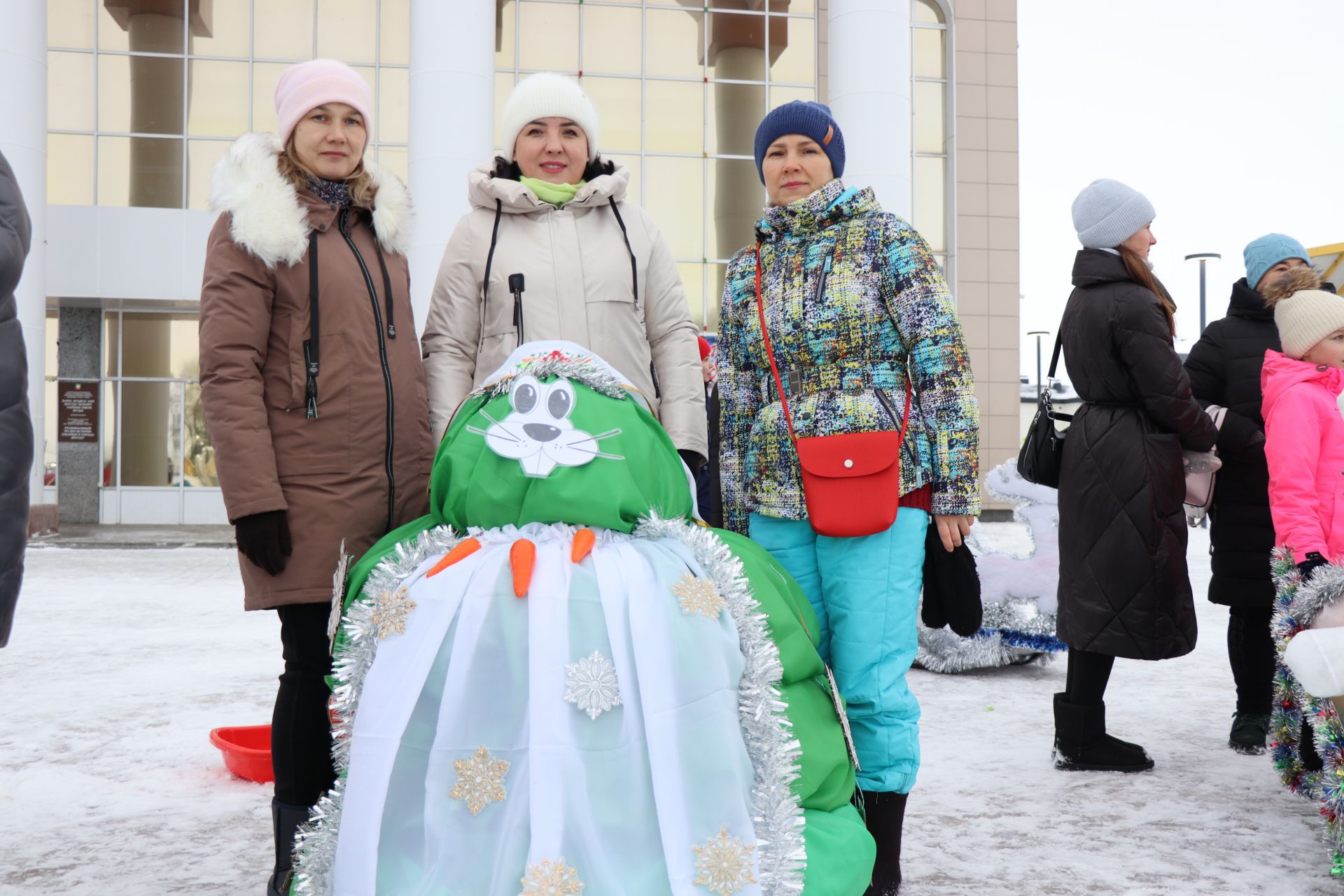 В Нурлате с размахом прошел фестиваль креативных санок «СаниFest»