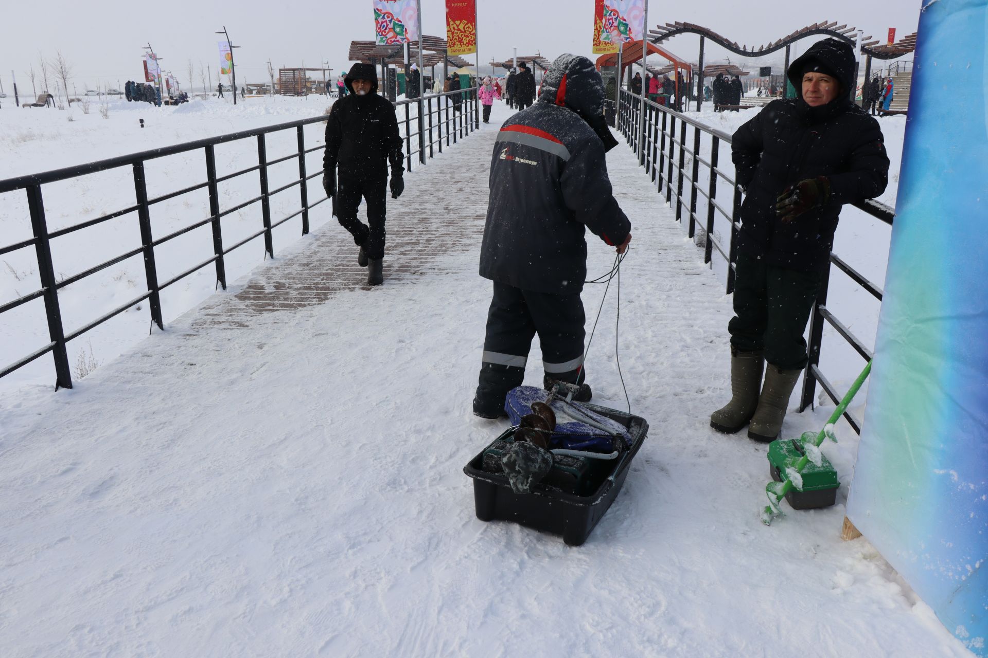 В Нурлате прошел традиционный праздник зимней рыбалки