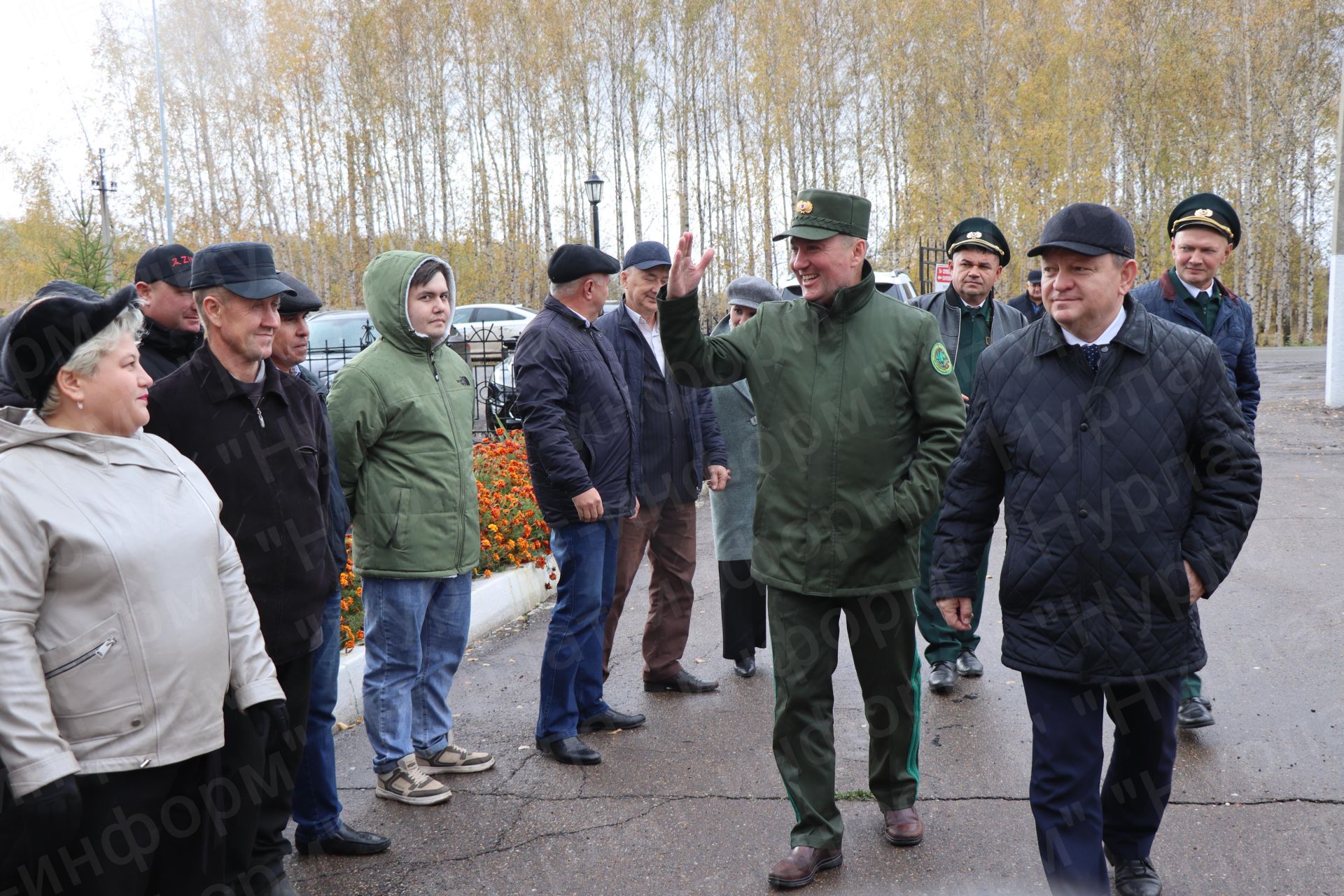 Нурлатский лесхоз посетил министр