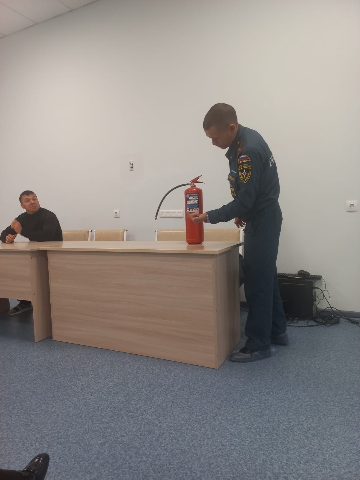 Сотрудникам «Тулпар» напомнили правила пожарной безопасности