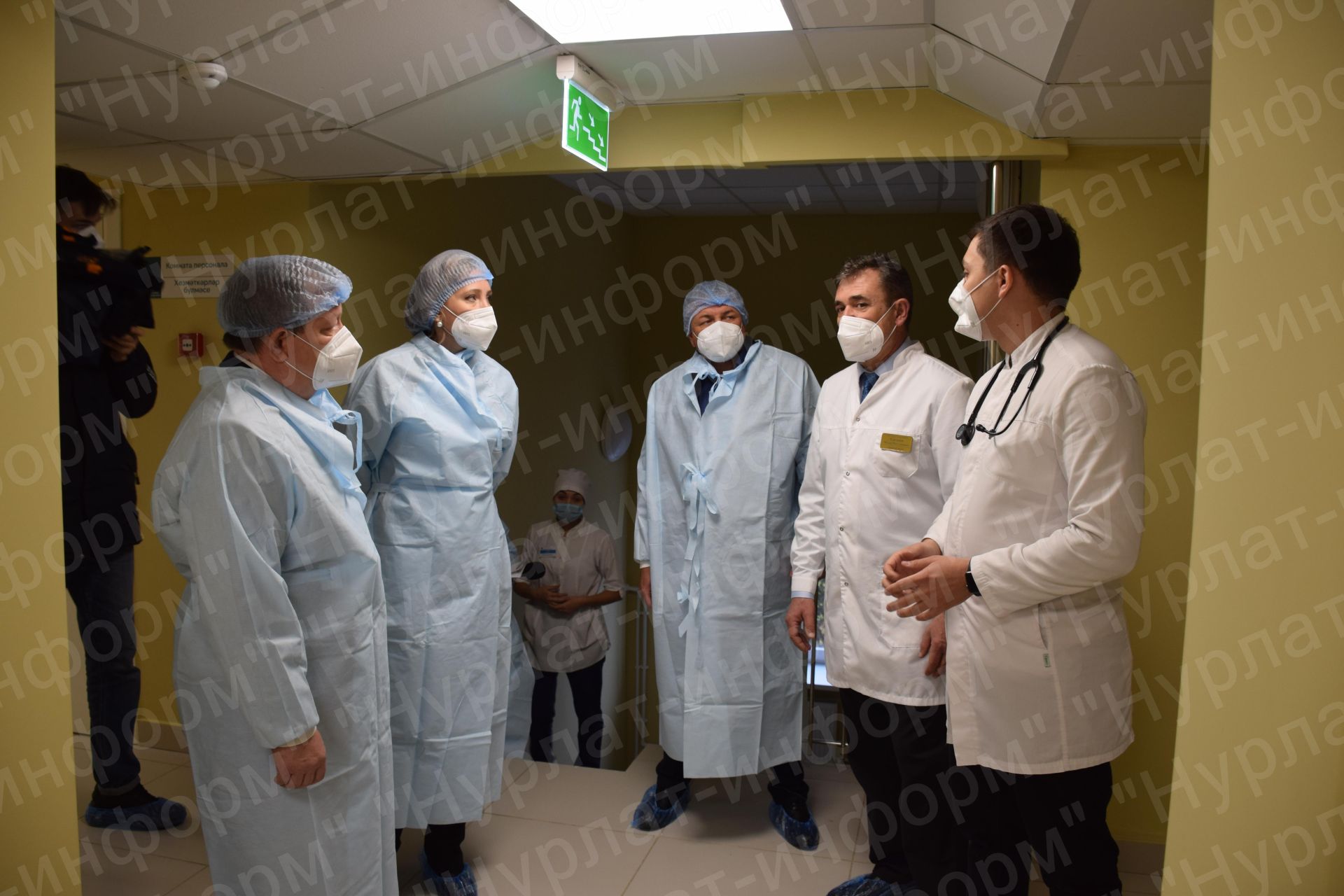 Дамир Ишкинеев поздравил работников Нурлатской ЦРБ с открытием инфекционного отделения