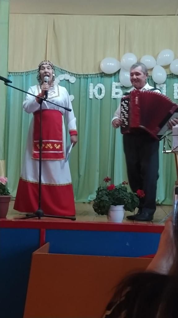 В Нурлатском районе отметили юбилей известного баяниста Василия Абрамова