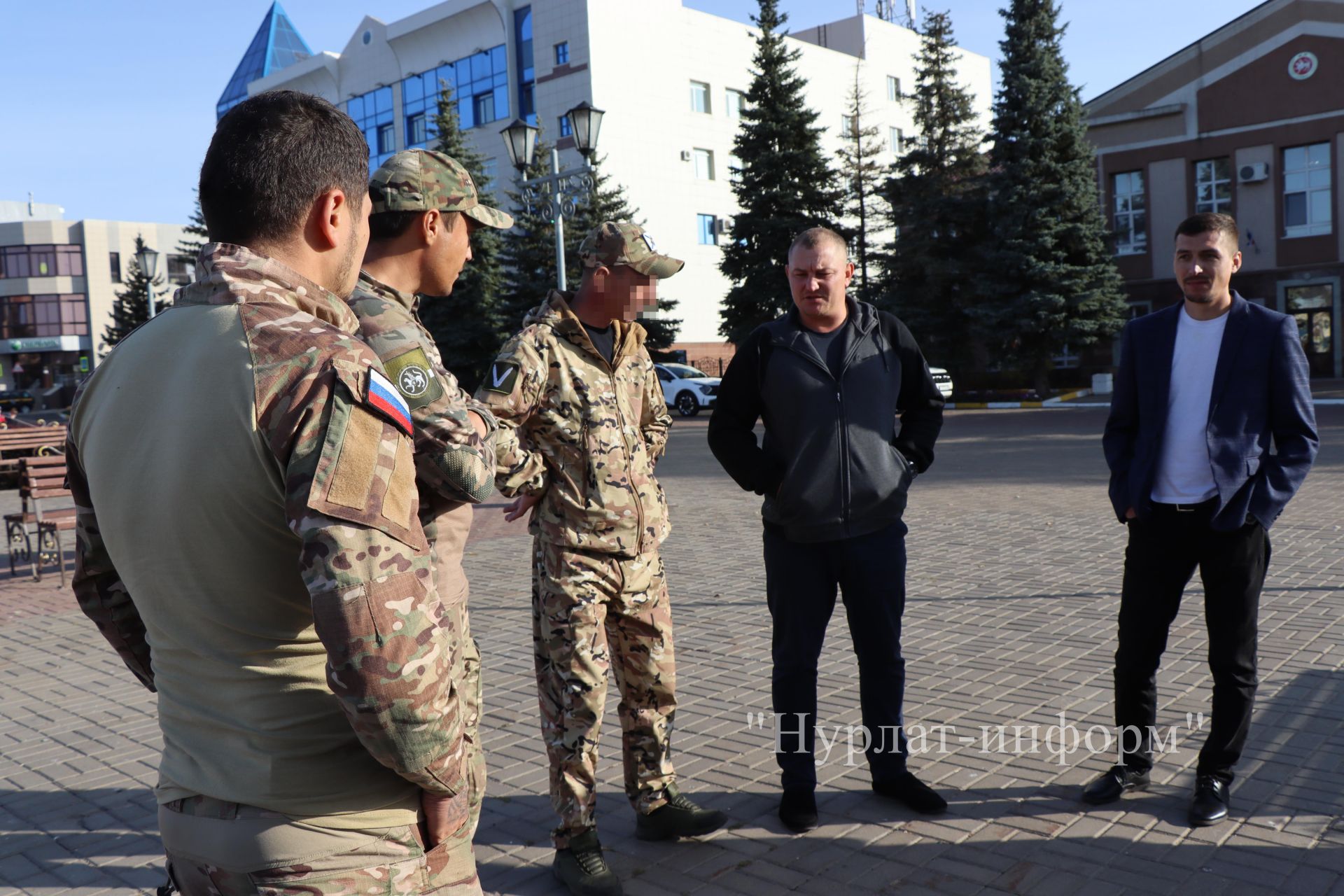 В Нурлате прошла очередная встреча с мобилизованными бойцами