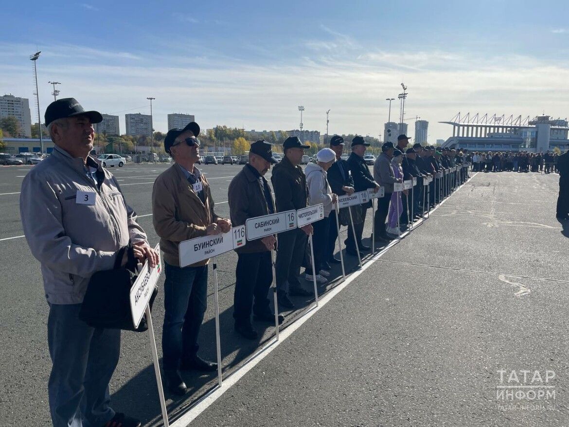 Лучшего пожилого водителя Республики выбрали в Казани на конкурсе водительского мастерства