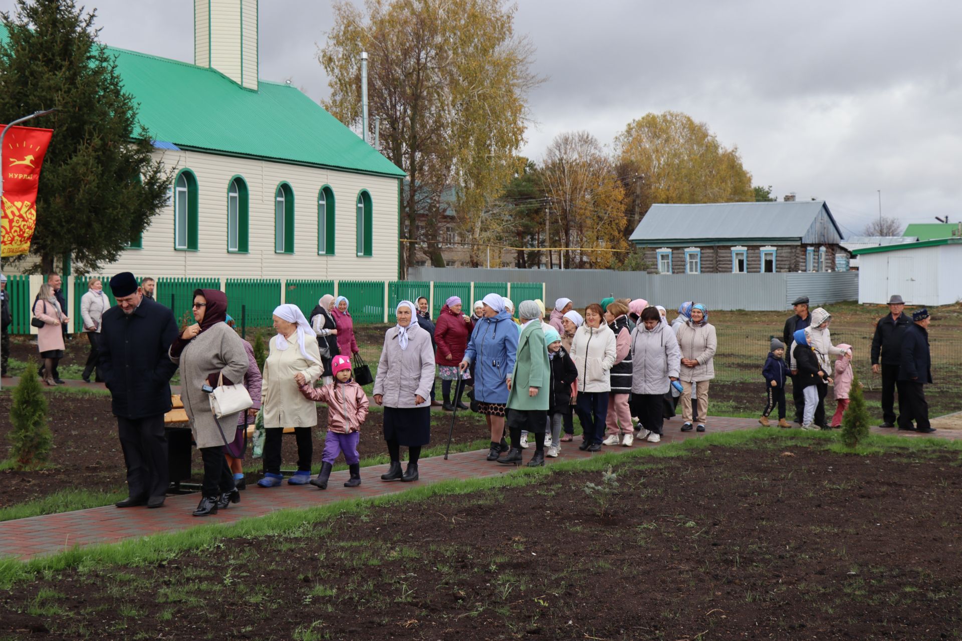 В селе Кичкальня Нурлатского района открылся парк отдыха «Тынычлык»