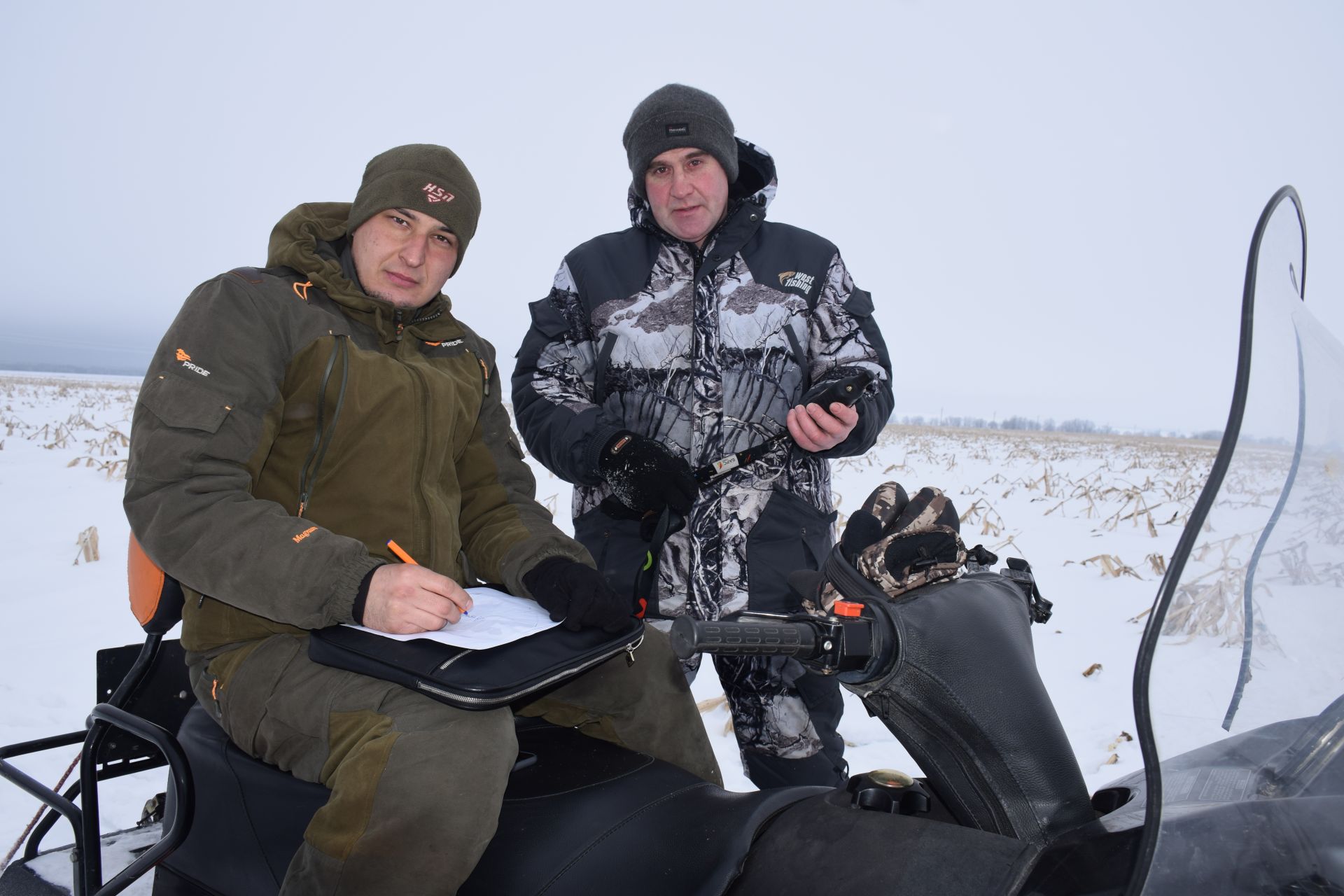 В охотхозяйстве «Восход» Нурлатского районе идет зимний учет лесных животных