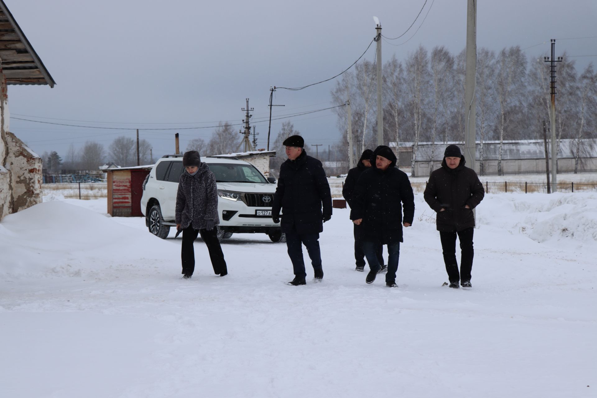 Алмаз Ахметшин посетил крестьянско-фермерское хозяйство Али Алиева в Тюрнясеве