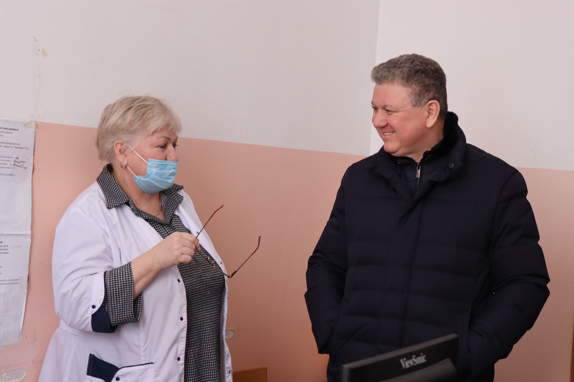 Алмаз Ахметшин с рабочим визитом посетил Альметьевскую врачебную амбулаторию Нурлатской ЦРБ