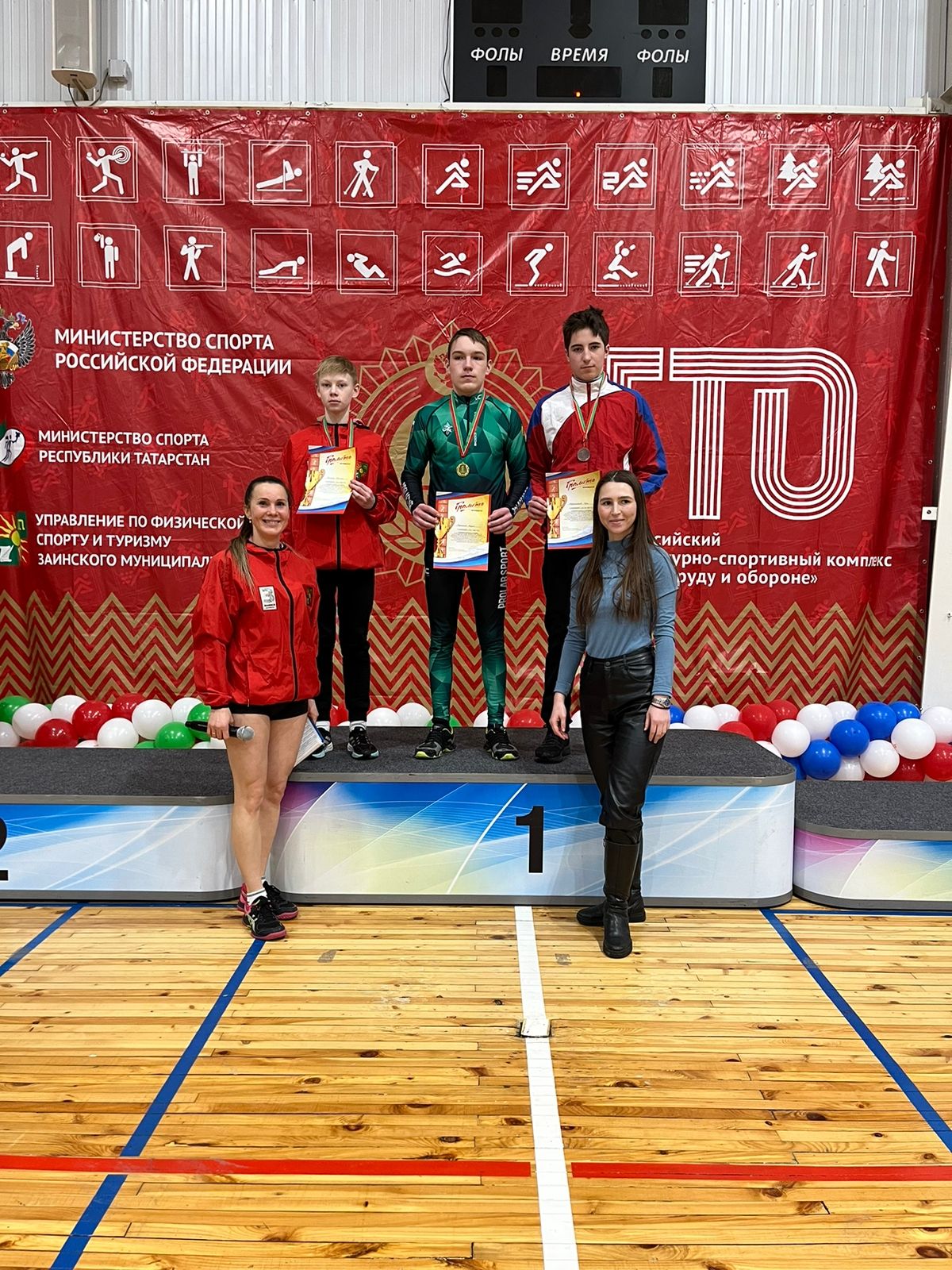 Команда Нурлатского района заняла второе место на зональном этапе Зимнего фестиваля ГТО