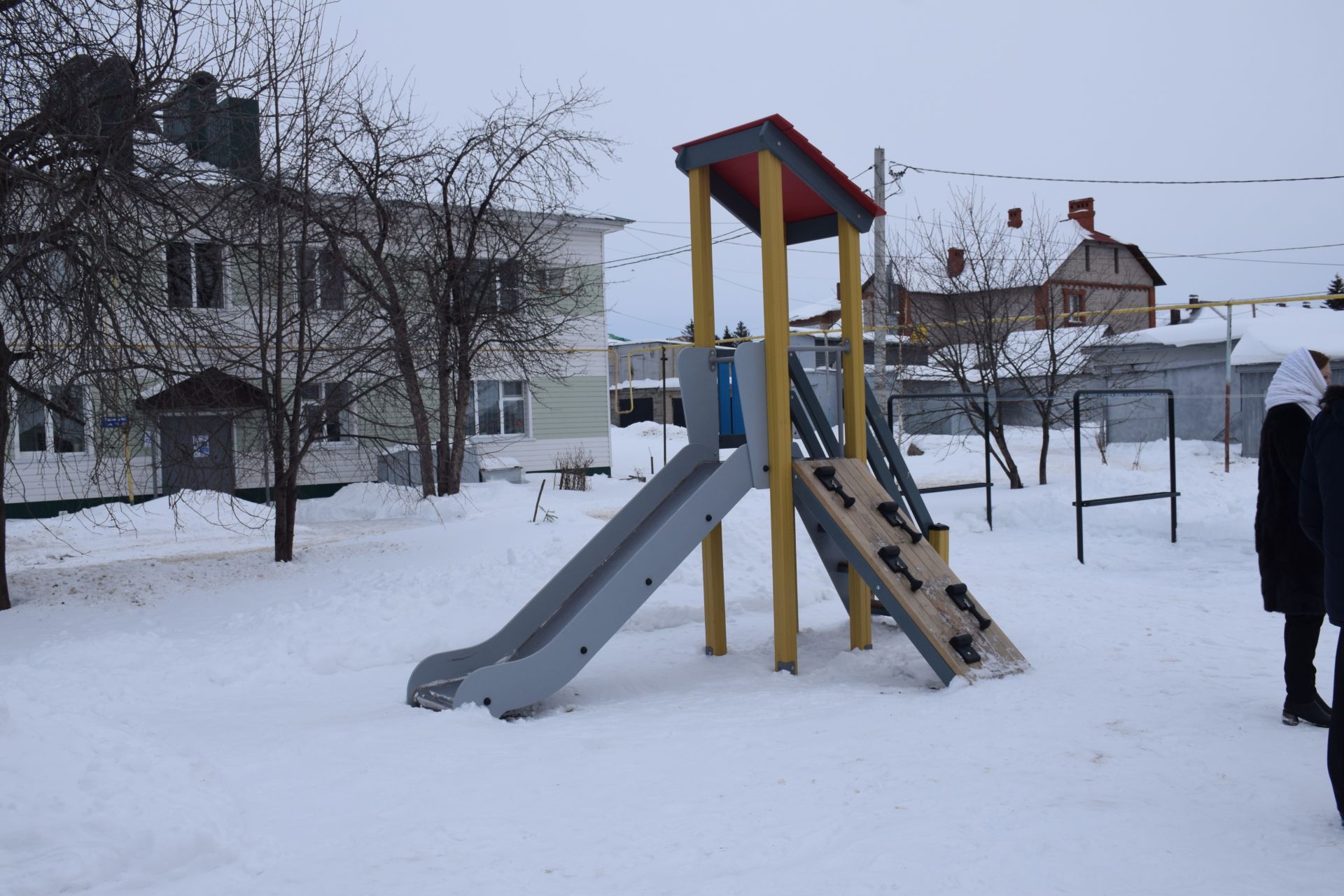 В Нурлате детские площадки доступны и зимой