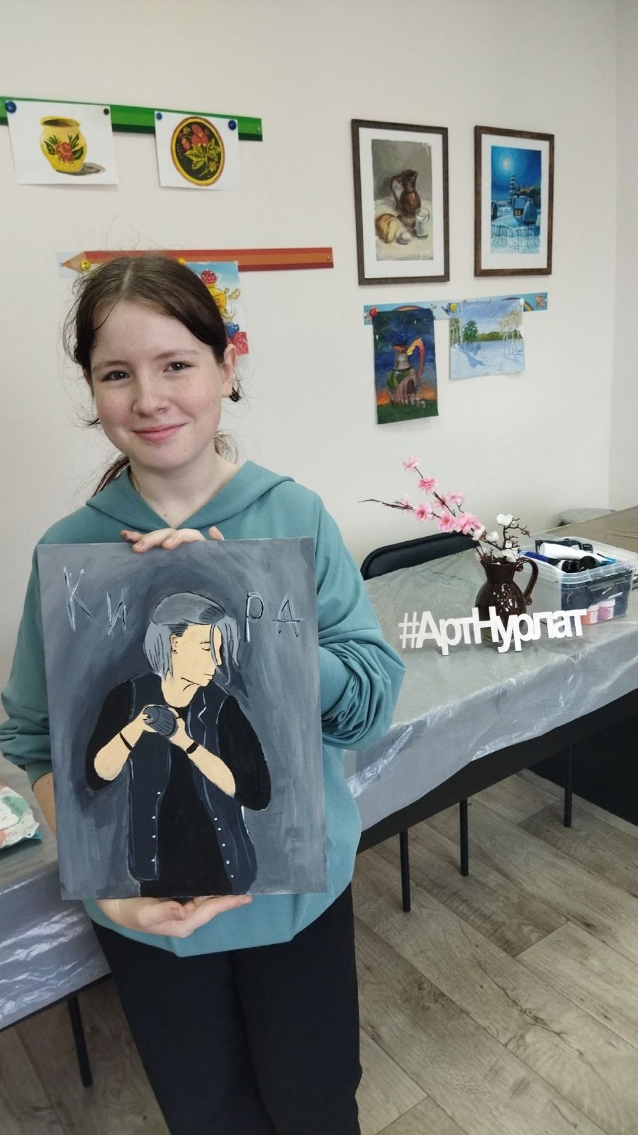 Первая участница конкурса «Нескучные каникулы» - Диляра Хасаншина