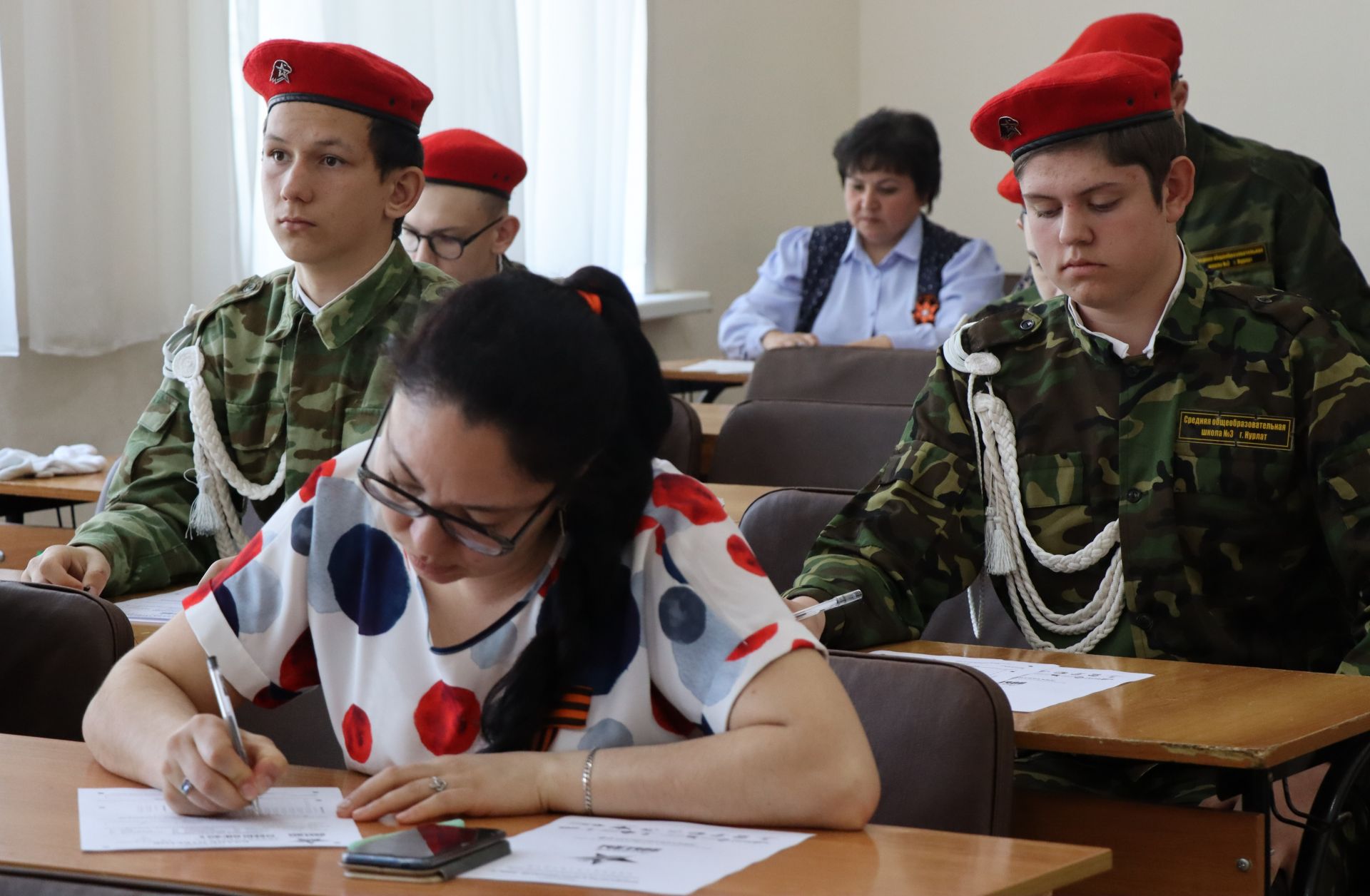 В Нурлате к Диктанту Победы присоединилась 91-летняя труженица тыла