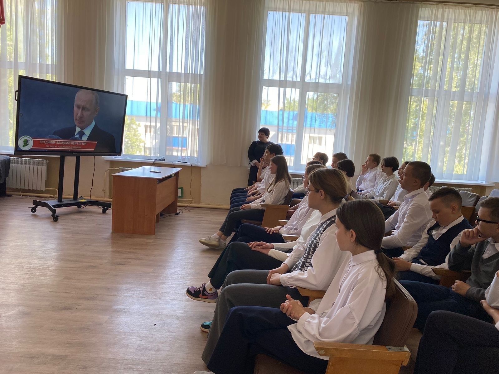 Нурлатским школьникам рассказали о подвигах русского народа в годы Великой Отечественной войны