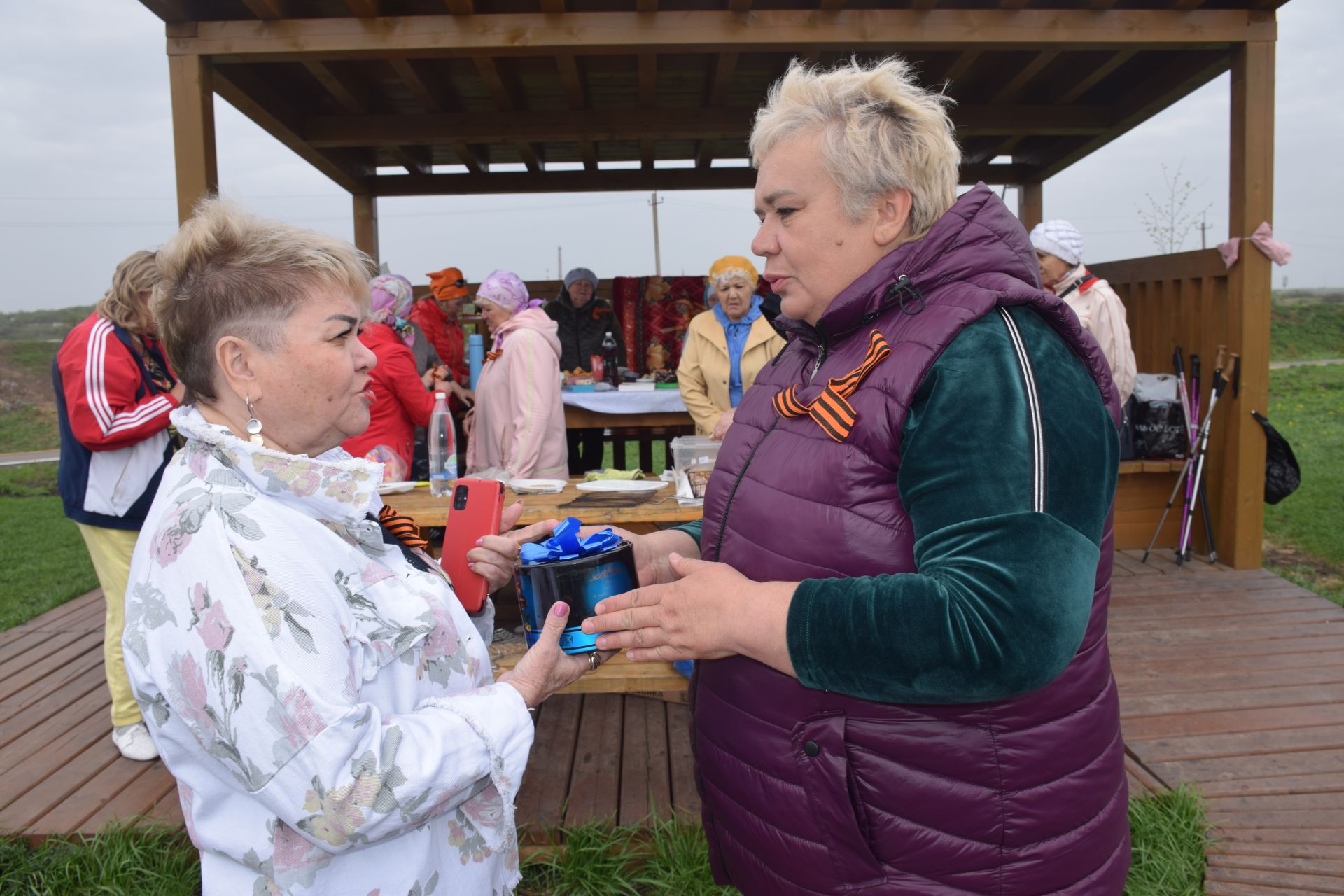 Занятие Нурлатского Центра здоровья и активного долголетия прошло в парке «Кондурча»