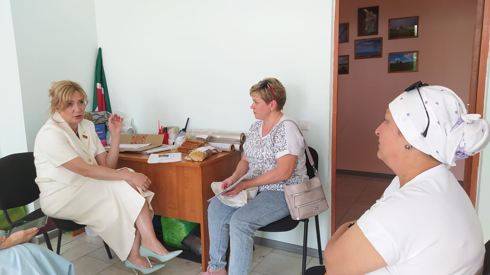 В Нурлате депутат Госсовета Республики Татарстан Людмила Рыбакова встретилась с избирателями